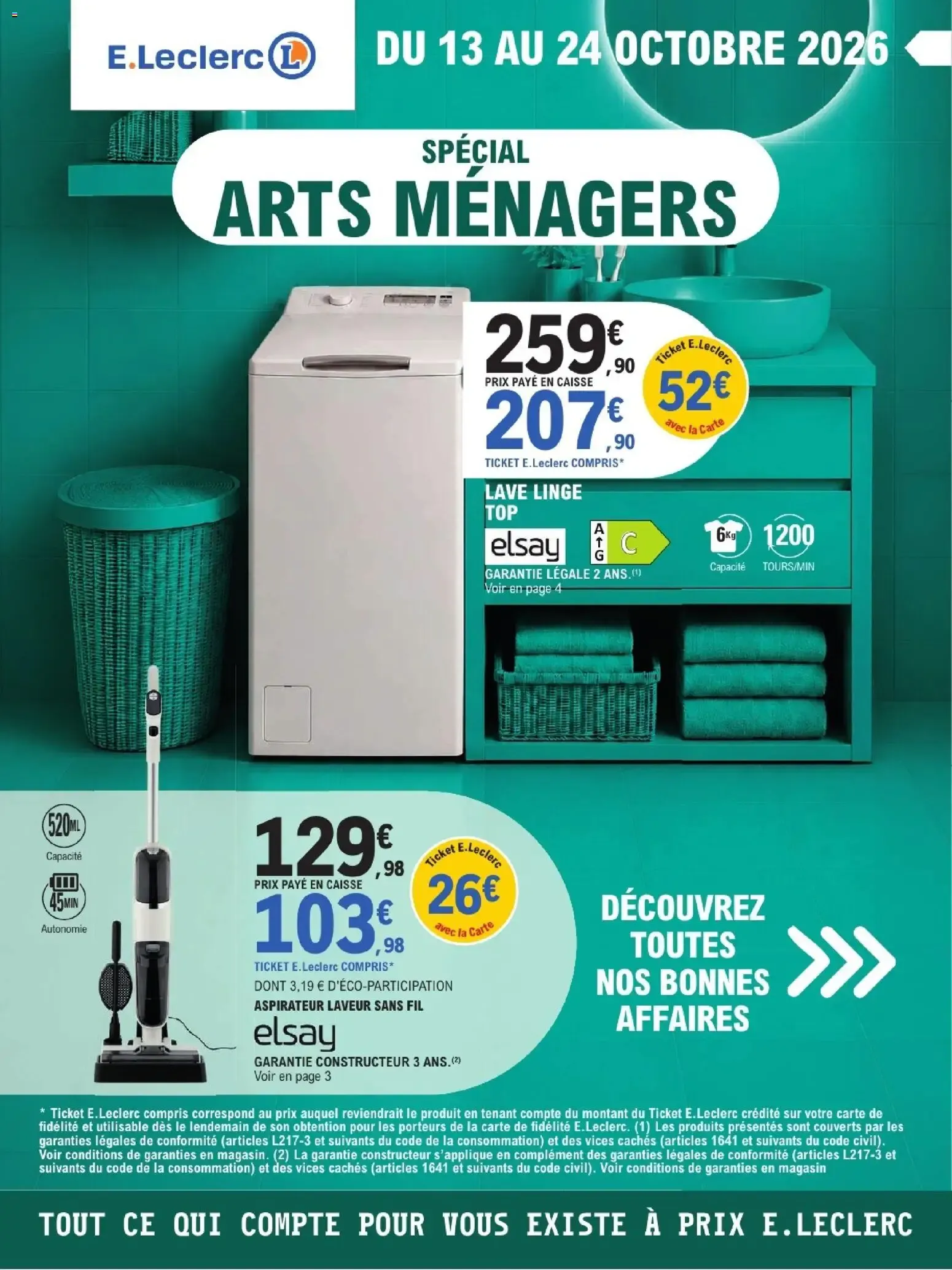 Catalogue E.Leclerc du 13/10/2026 | Nouveau promo prospectus