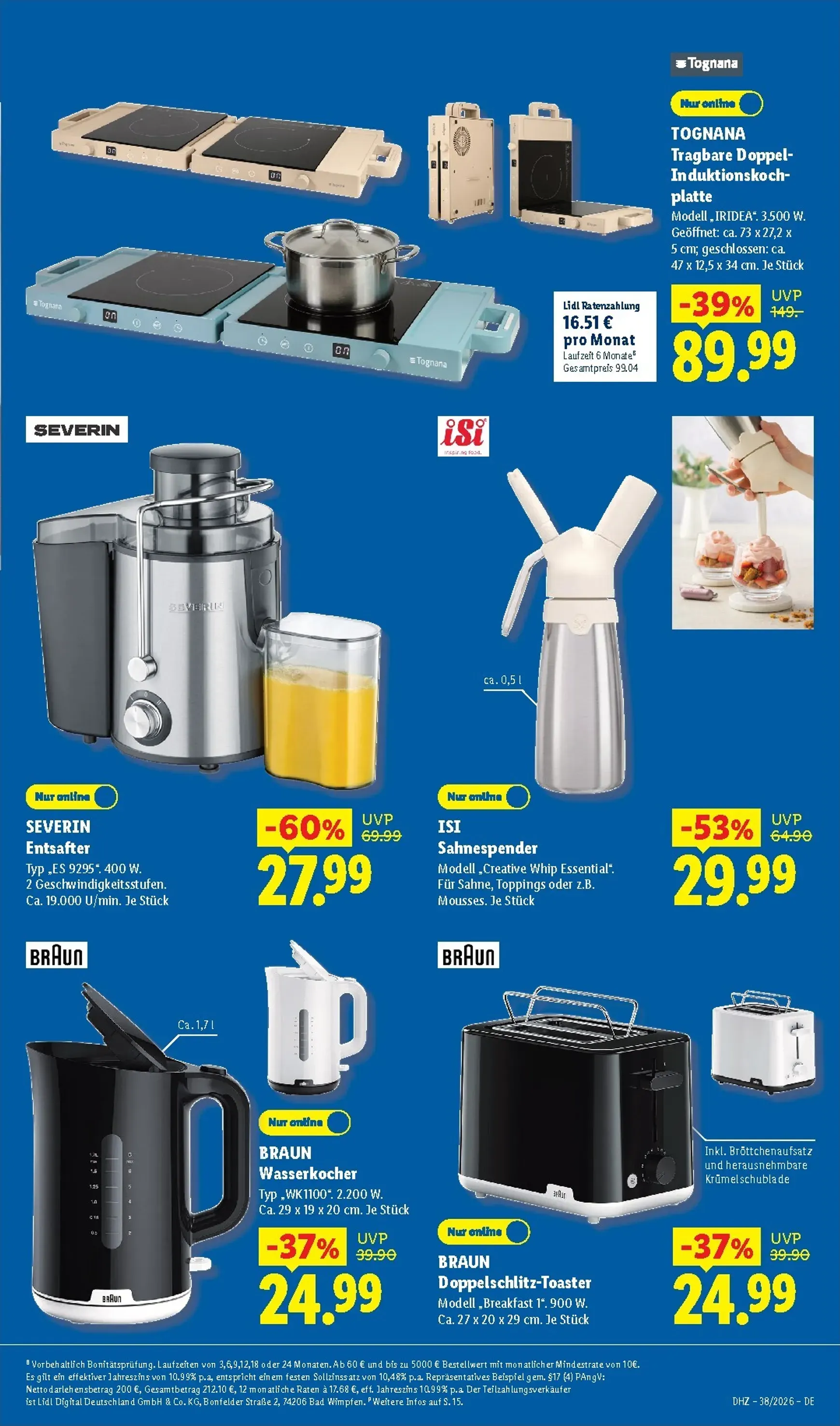 Lidl - Nonfood Prospekt nächste Woche – von Montag 14.09.2026 bis Samstag 19.09.2026 von 14. September bis 19. September 2026 - Prospekt seite 3