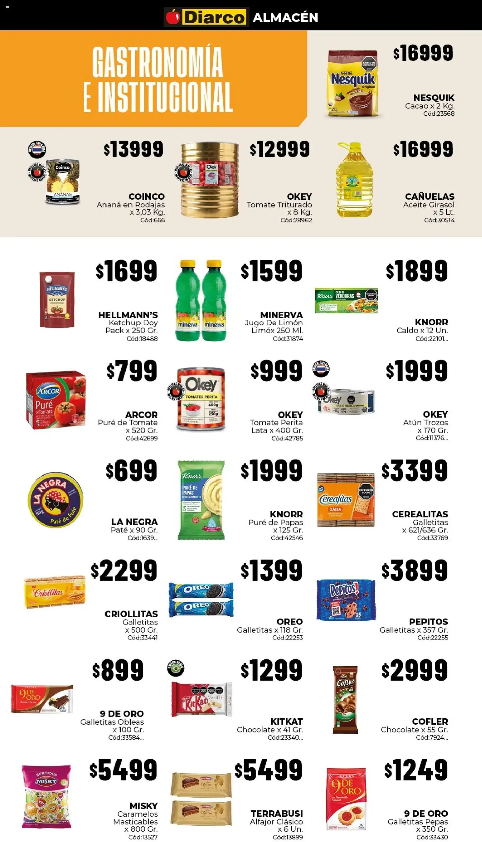 Ofertas de Diarco - Ofertas 14 de septiembre al 18 de septiembre 2026 - Página 3 del catálogo