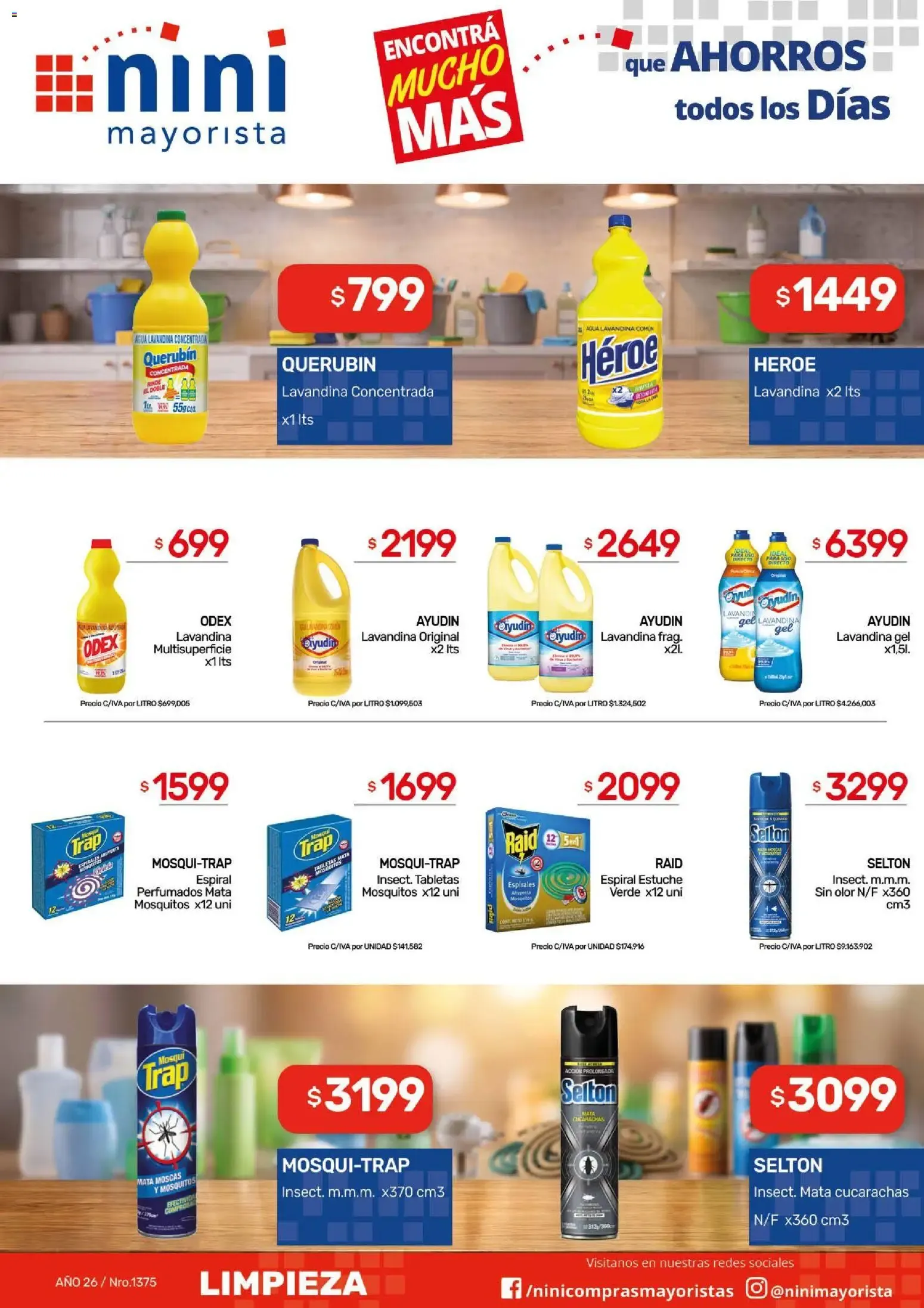 Ofertas de NINI Mayorista catálogo del 31/08/2026 - 06/09/2026 31 de agosto al 6 de septiembre 2026 - Página 11 del catálogo