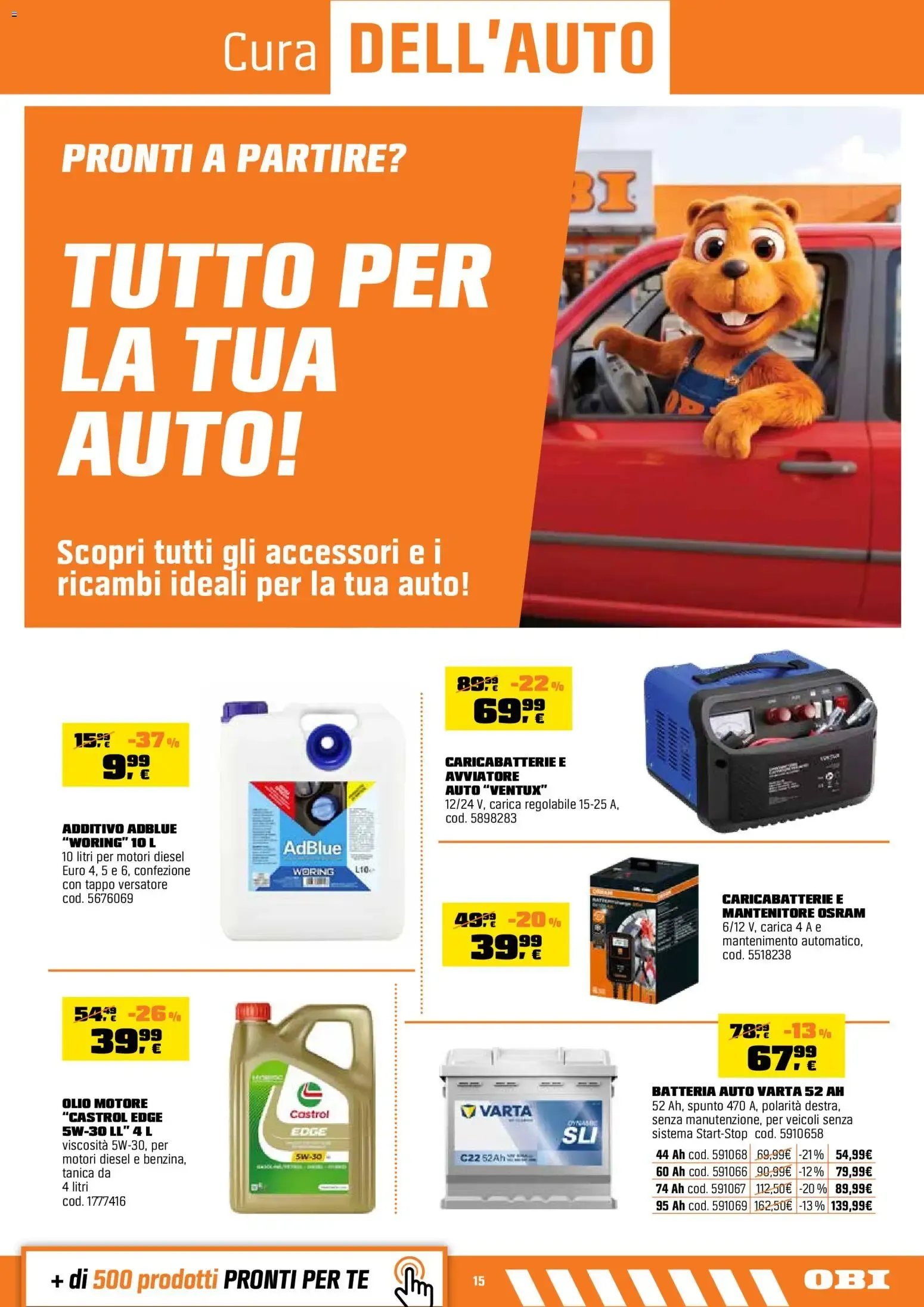 Nuovo OBI volantino dal 15/10/2026 > offerte anteprima 🛍️ da 15 ottobre a 8 novembre di 2026 - Pagina del volantino 15