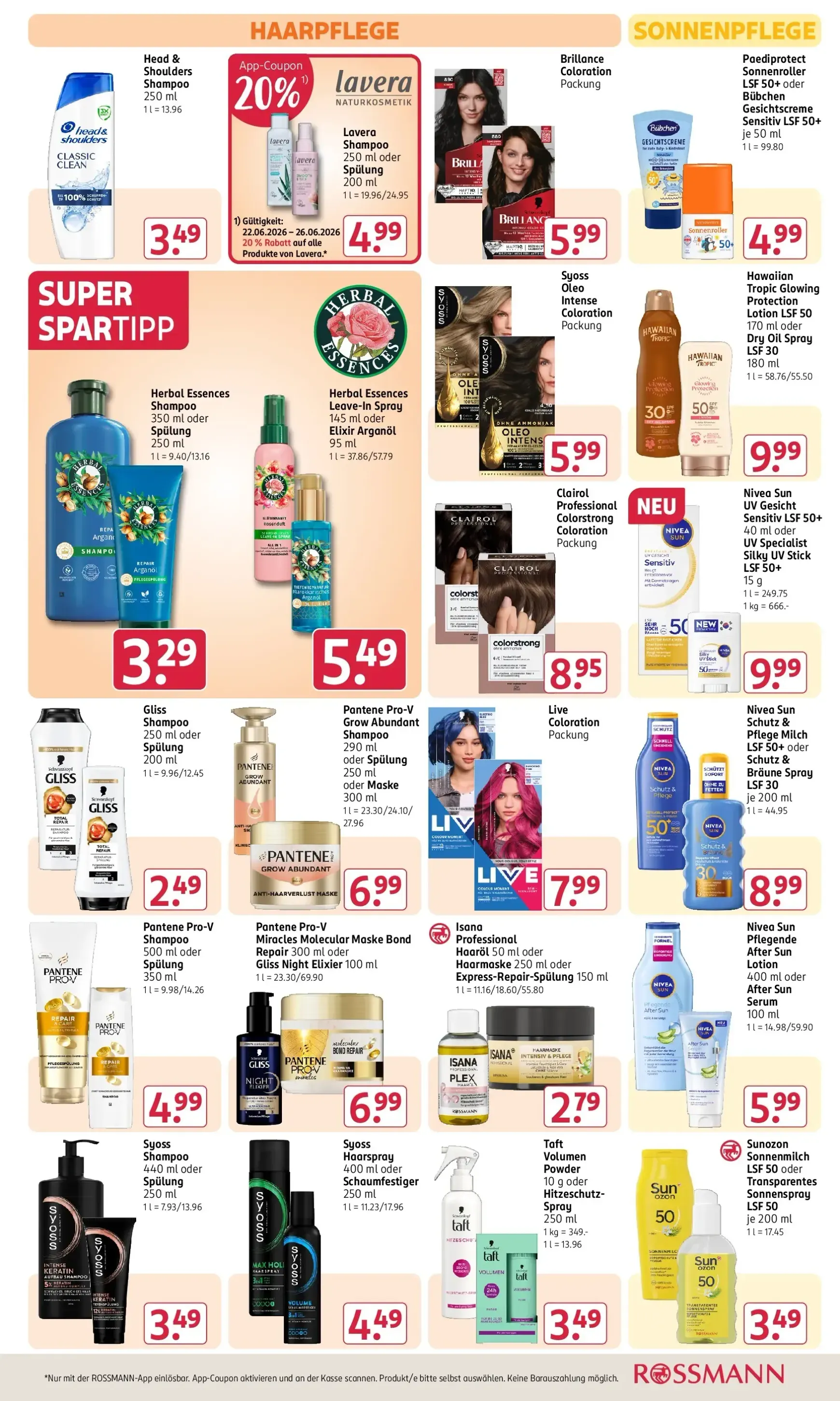 ROSSMANN Prospekt – von Montag 22.06.2026 bis Freitag 26.06.2026 von 22. Juni bis 26. Juni 2026 - Prospekt seite 8