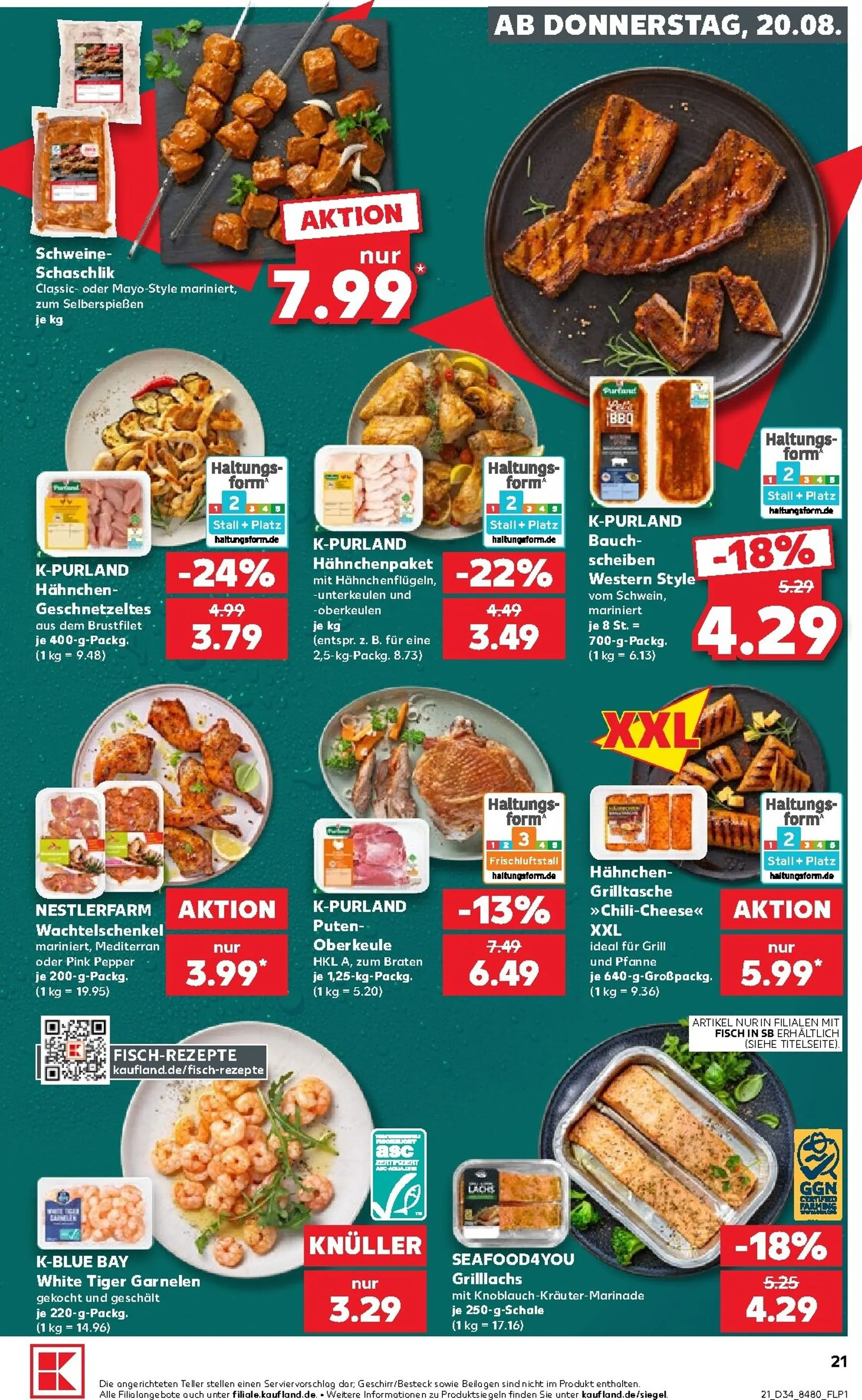 Kaufland Prospekt nächste Woche – von Donnerstag 20.08.2026 bis Mittwoch 26.08.2026 von 20. August bis 26. August 2026 - Prospekt seite 21