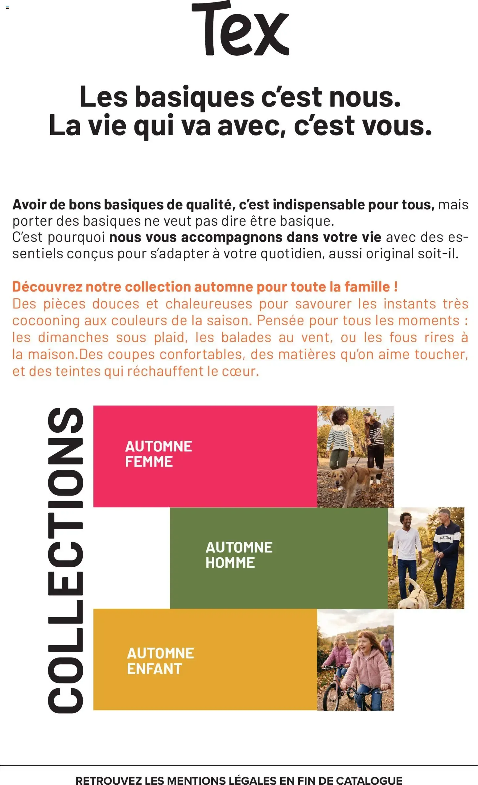 Carrefour Tex spécial automne à partir du 22/09/2026 - promo en ligne du 22 septembre au 5 octobre 2026 - Catalogue page 2