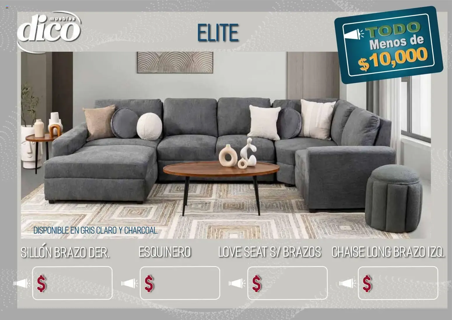 Catálogo de Muebles Dico: TODO Menos de $10,000 9 de abril al 31 de diciembre 2026 - Pagina 45
