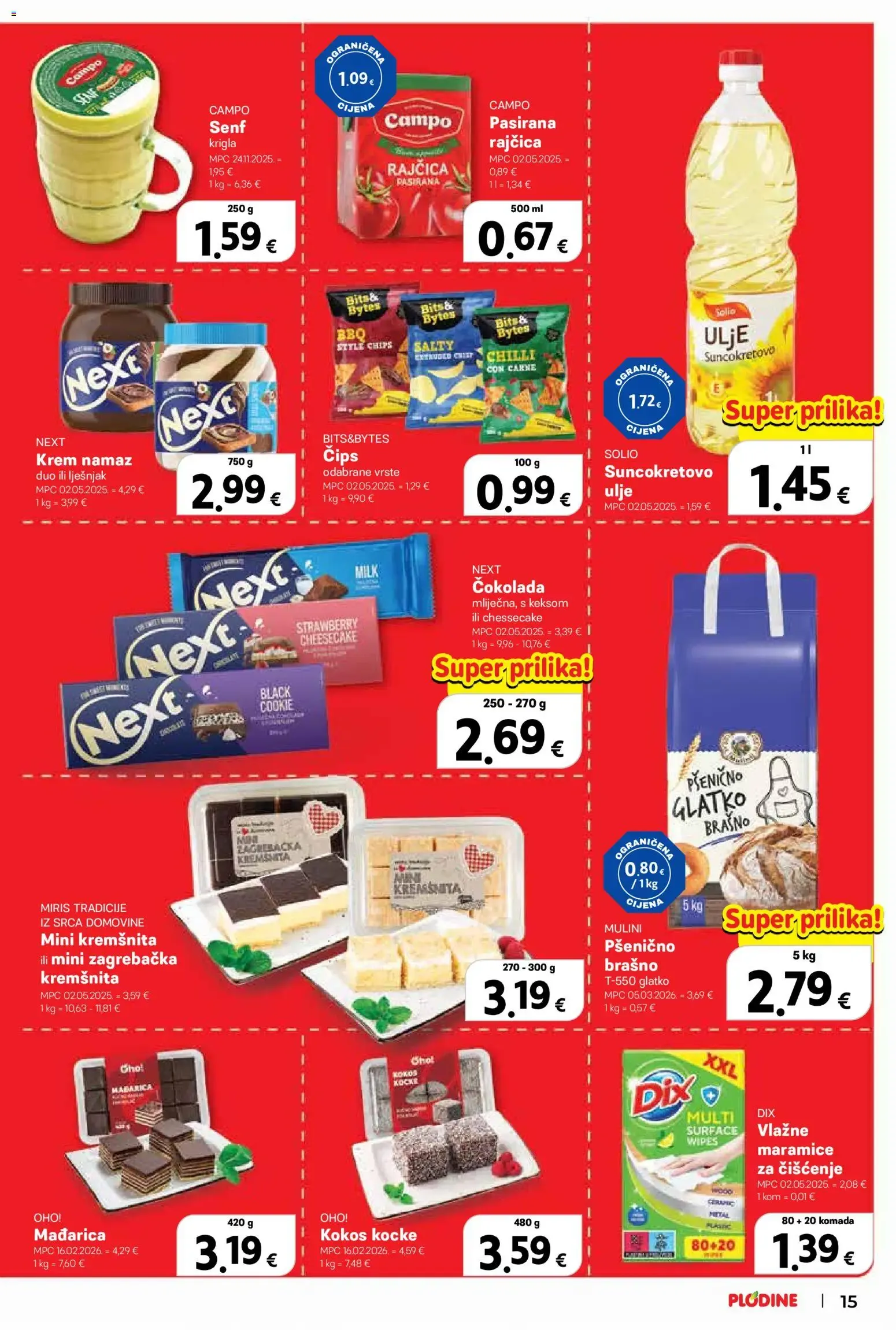 Katalog Plodine - Uvijek od akcije od 15. srpnja do 21. srpnja 2026. - Pregled Stranica 15