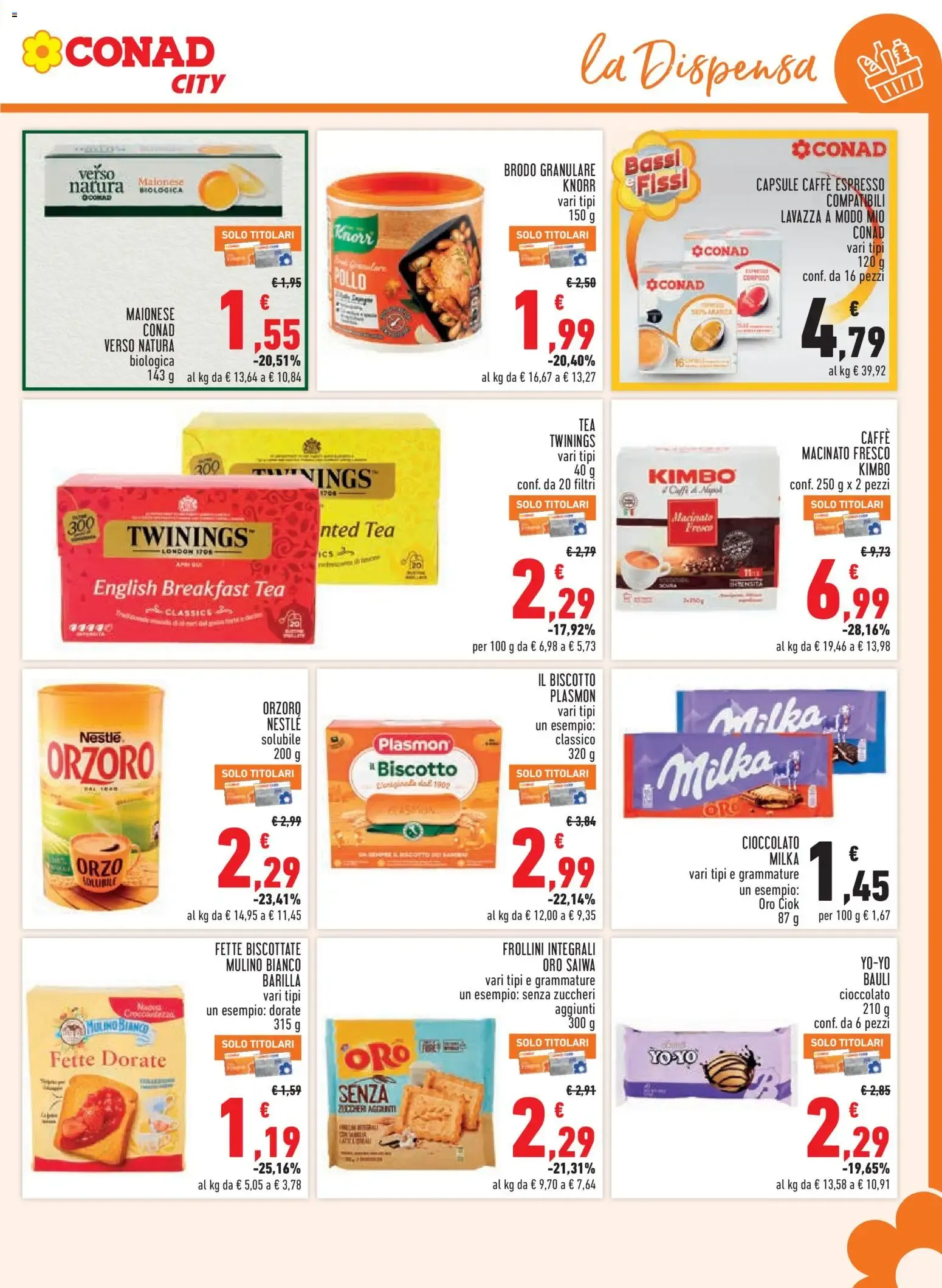 Volantino Conad City: Taglio Netto da 23 settembre a 7 ottobre di 2026 - Pagina del volantino 11
