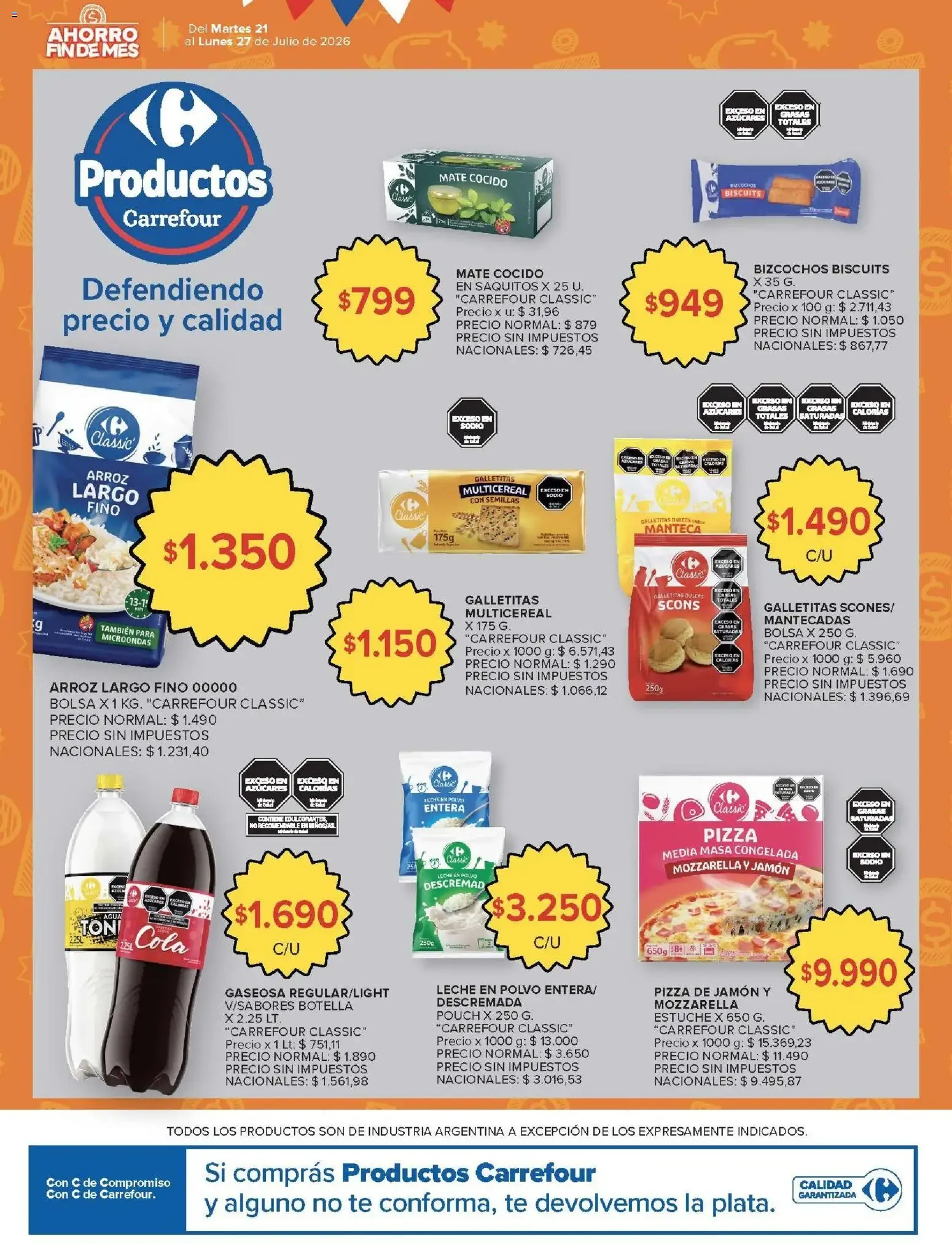 Ofertas de Carrefour Market - Ahorro Fin de Mes 21 de julio al 27 de julio 2026 - Página 15 del catálogo