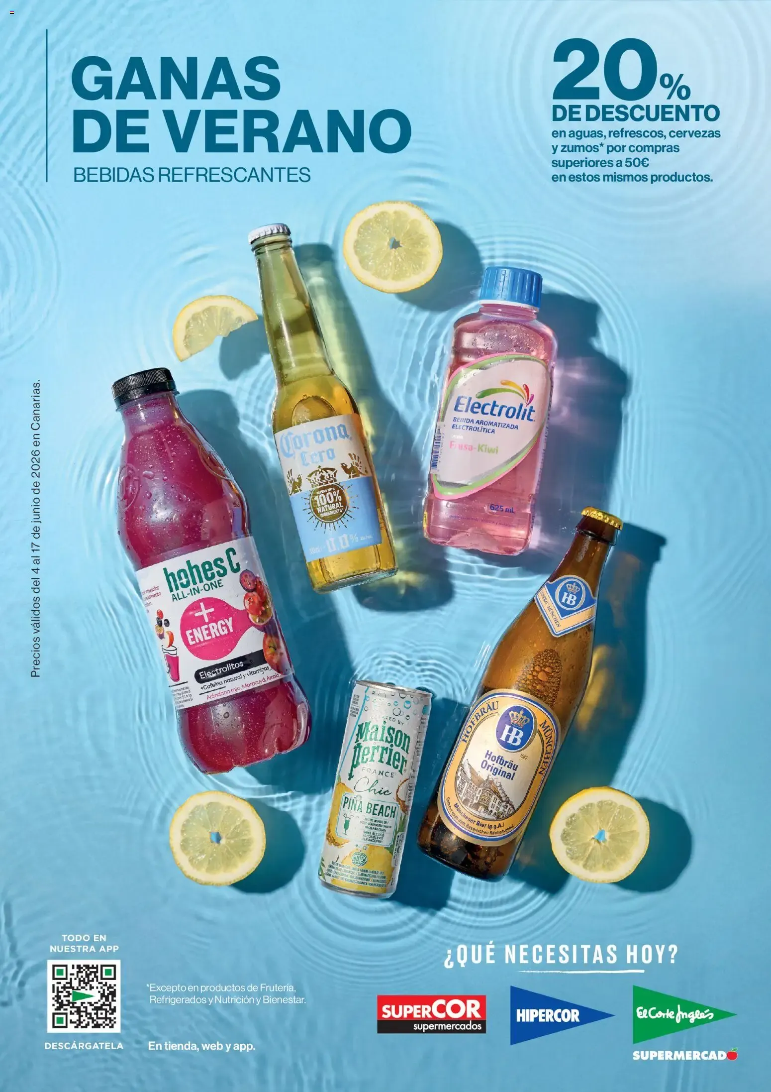 Catálogo de Ganas de Verano: Bebidas Refrescantes 4 de junio al 17 de junio 2026 - Página 1