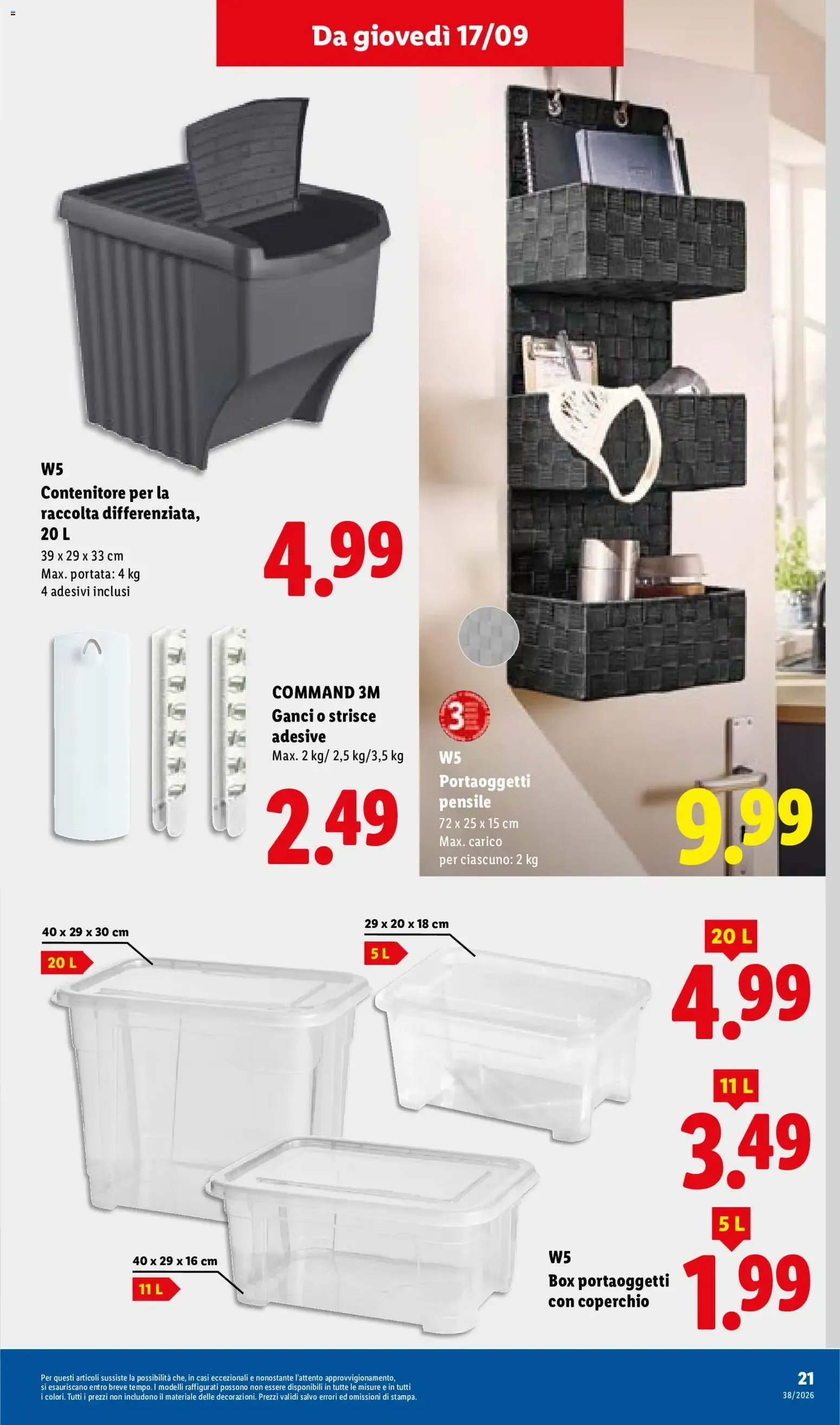 Lidl XXL Grande formato, grande convenienza y Mega Offerte da 17 settembre a 23 settembre di 2026 - Pagina del volantino 27