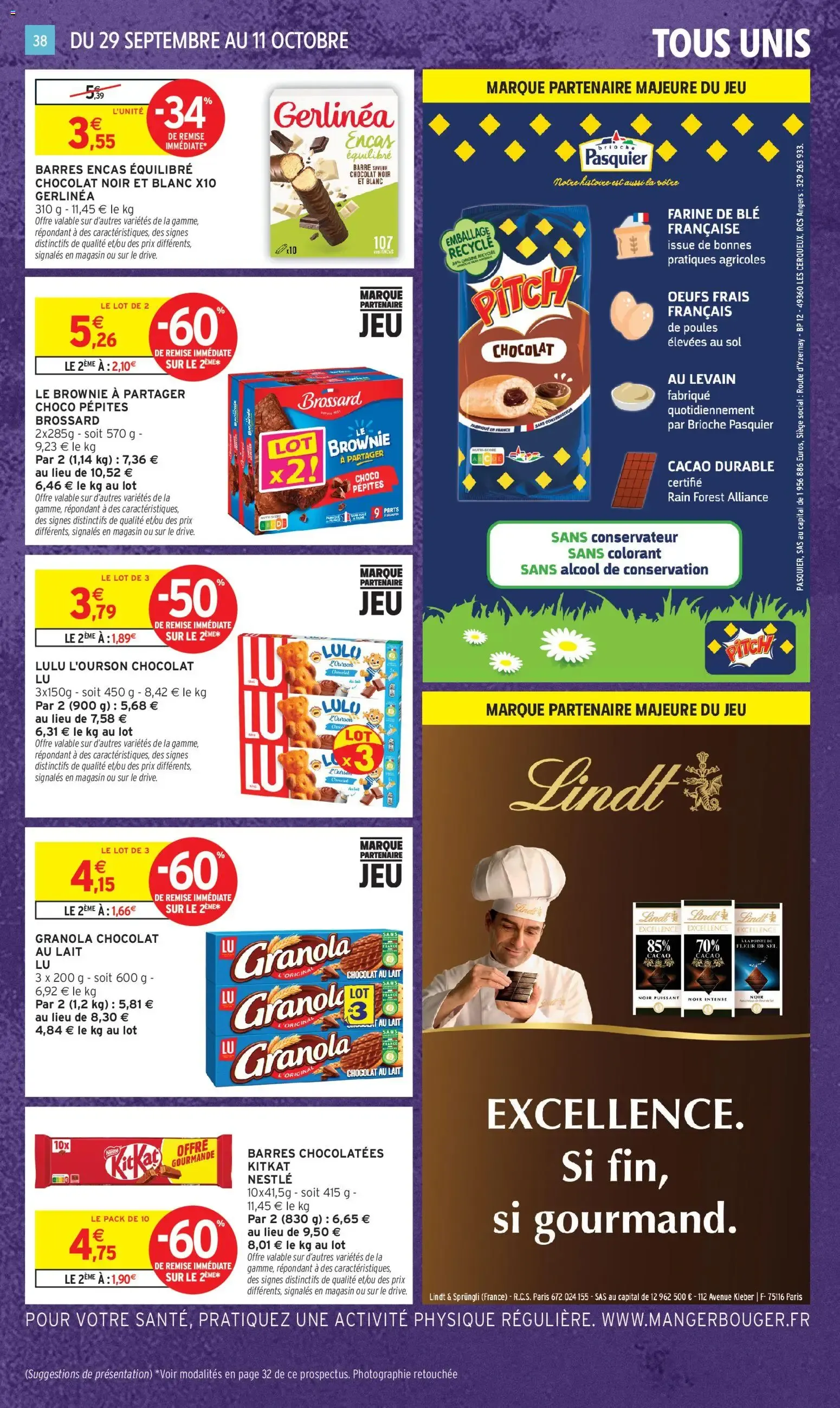 Intermarché - Anniversaire: 100% remboursés en bons d'achat du 29 septembre au 11 octobre 2026 - Catalogue page 30