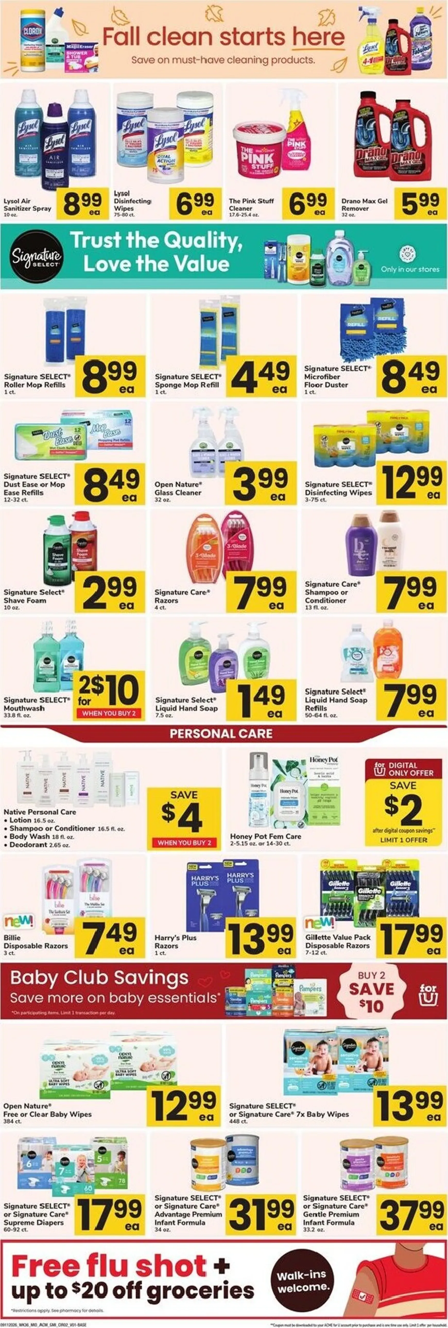Weekly ad Current ACME - Halloween leaflet valid from Friday 09/11/2026 to Friday 10/02/2026 from September 11 to October 2 2026 - Page 2