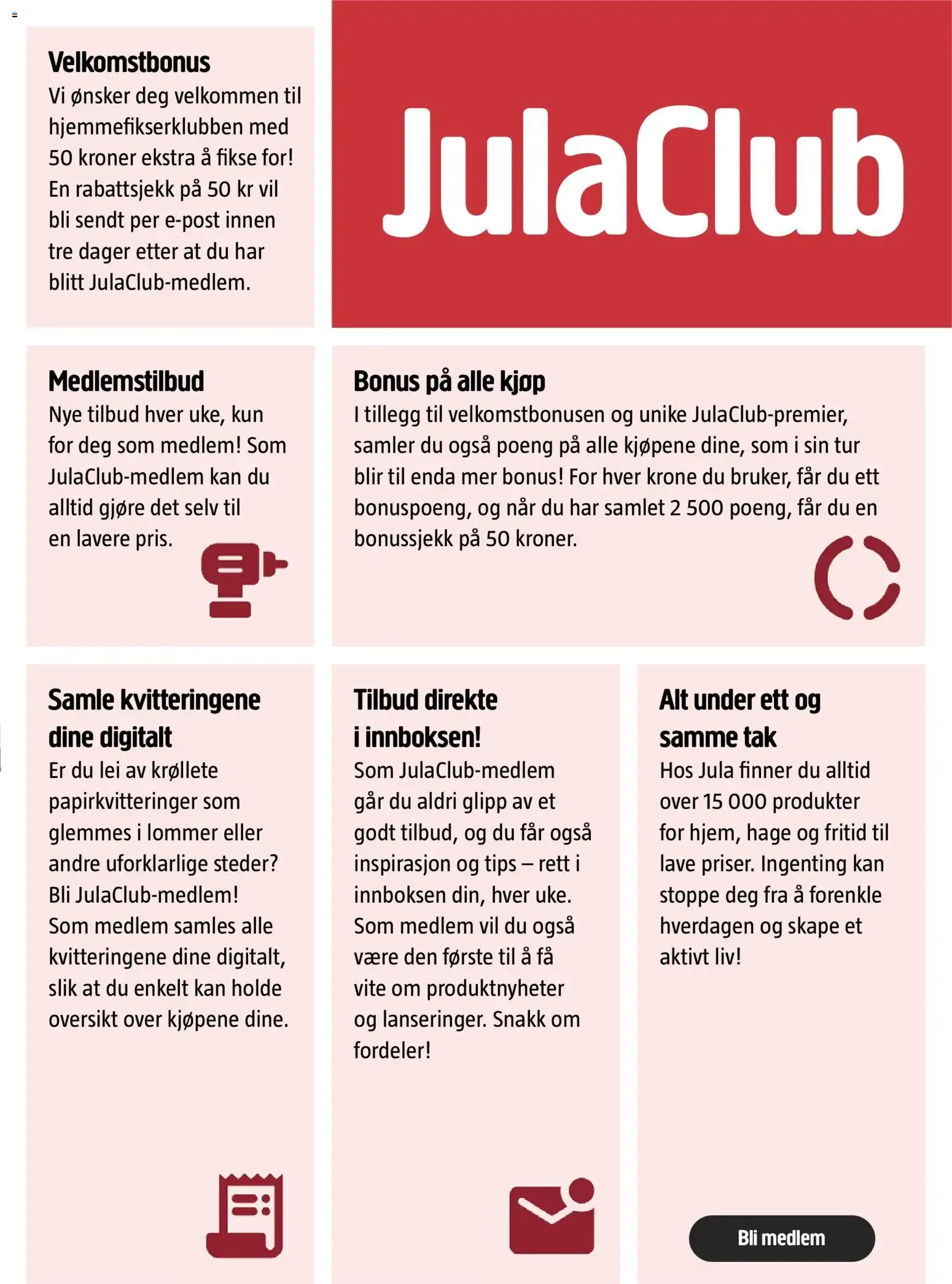 JULA Blås liv i høstens prosjekter! fra 10. september til 31. desember 2026 - kundeavisside 57