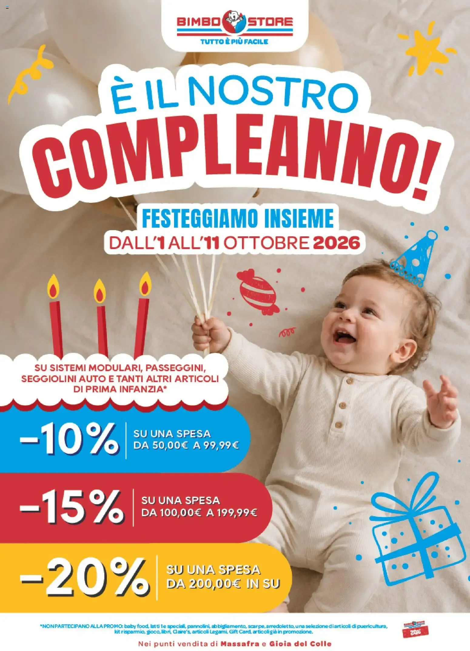 È IL NOSTRO COMPLEANNO! da 1 ottobre a 11 ottobre di 2026 - Pagina del volantino 1