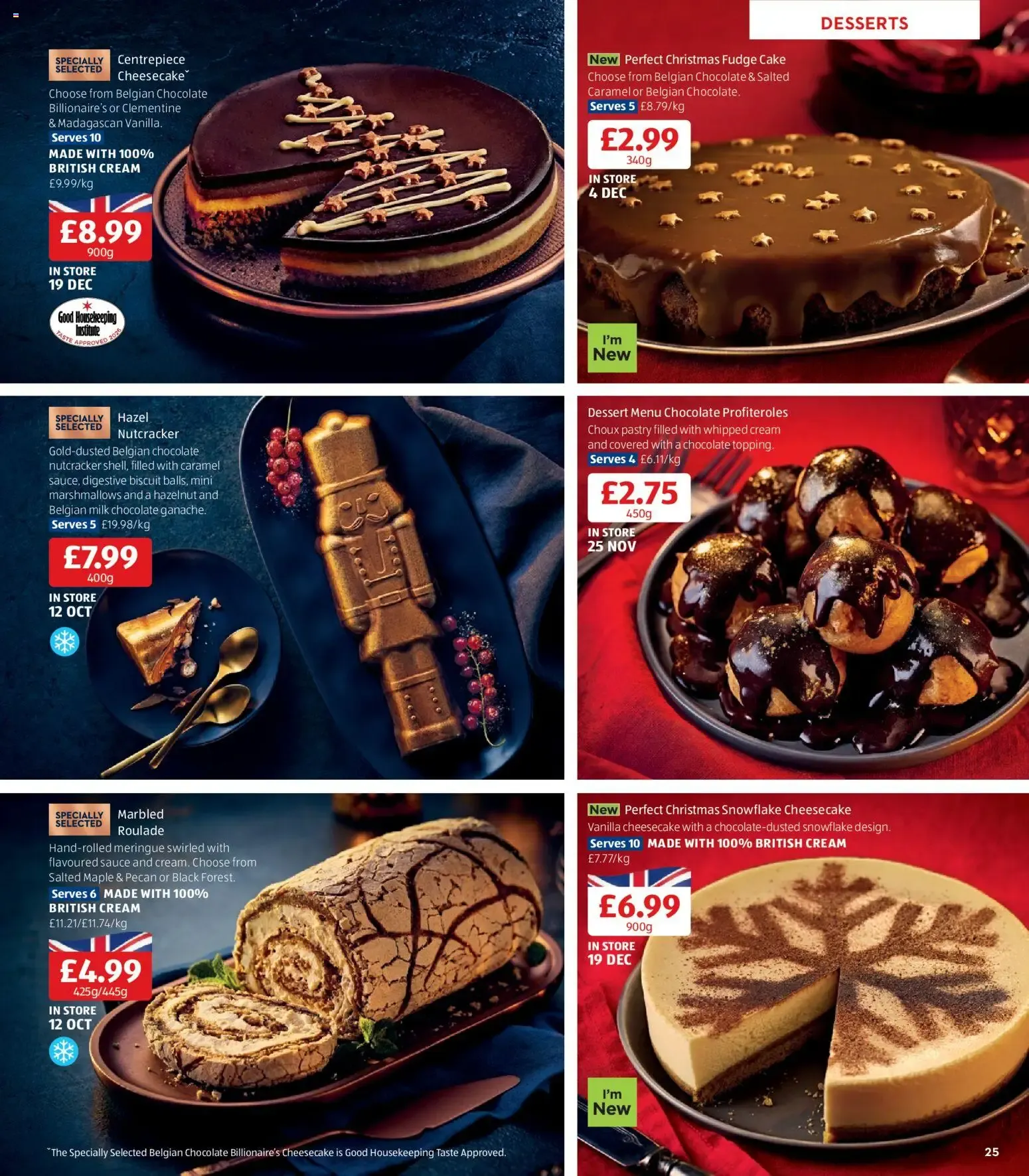 Aldi: All You Want For Christmas from 6 October to 31 December 2026 - Catalogue Page 25