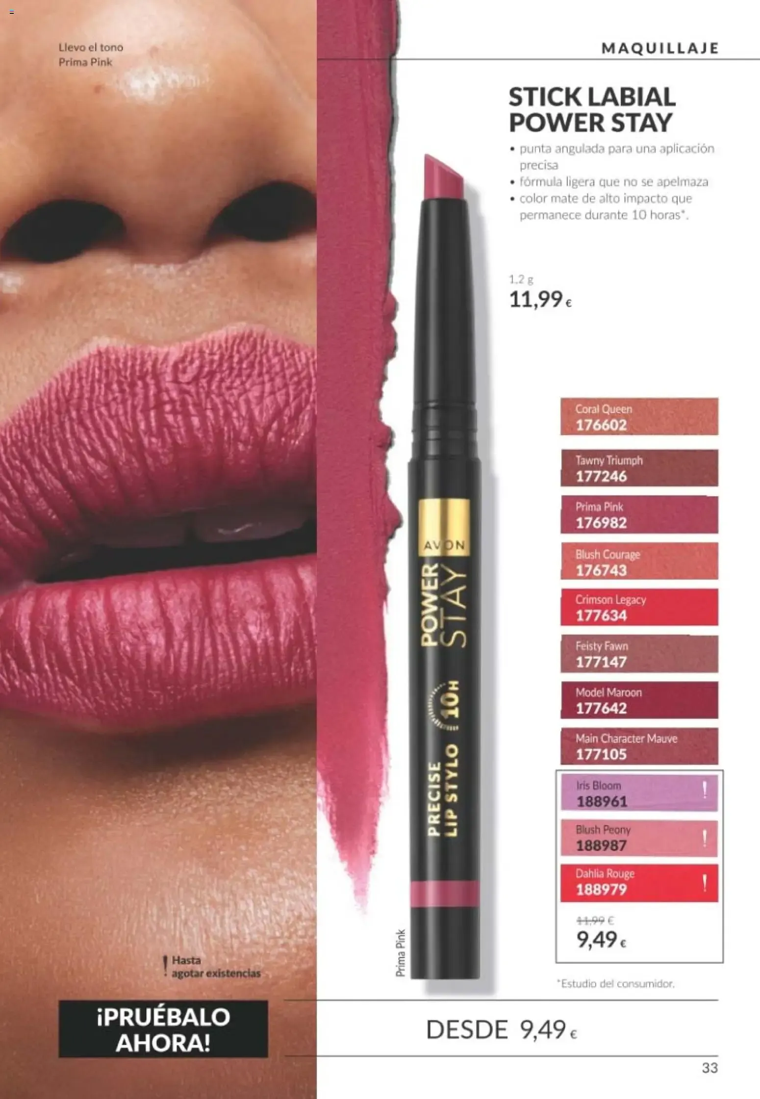 Catálogo de Catálogo AVON campaña 10 del 01/10/2026 1 de octubre al 31 de octubre 2026 - Página 33