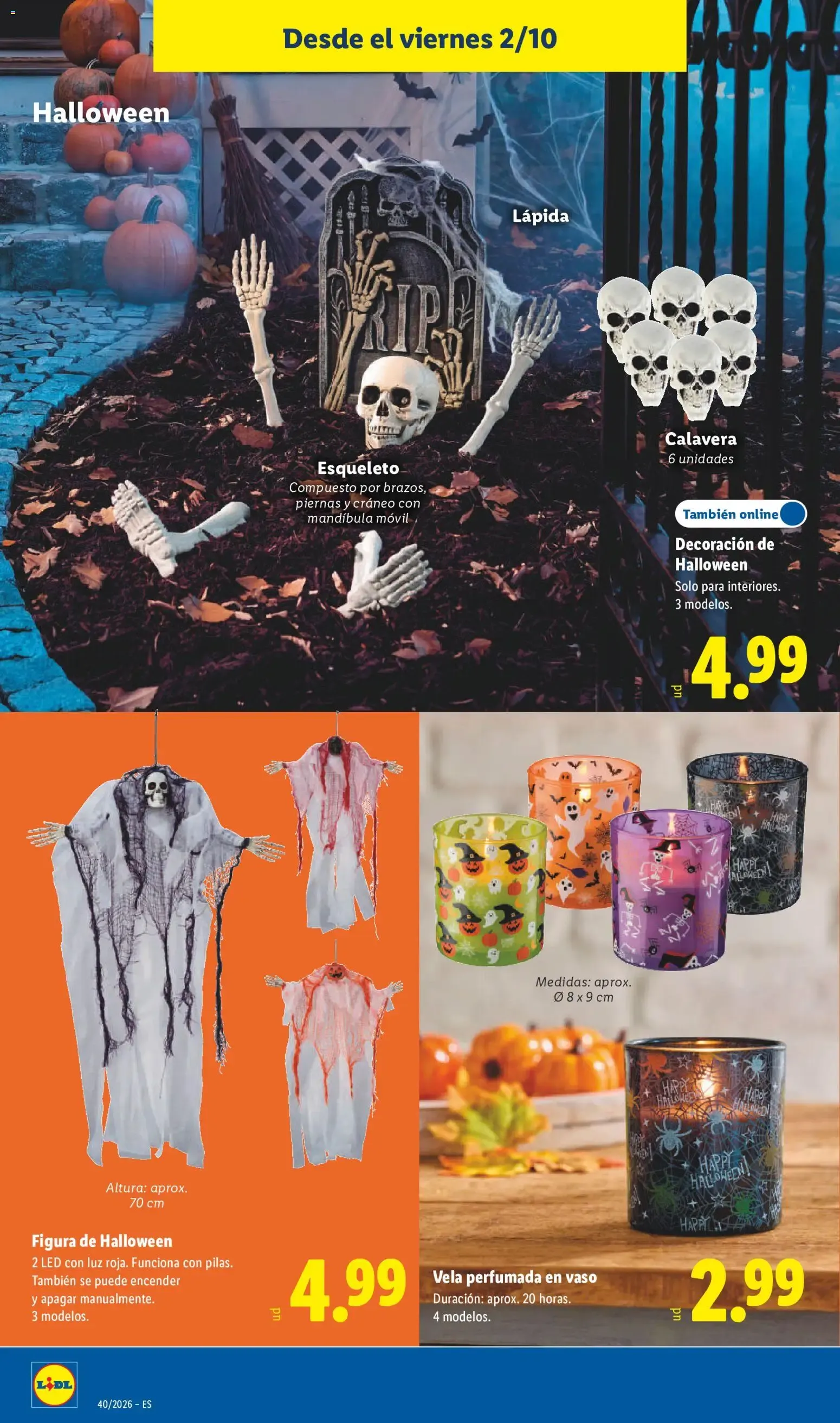 Catálogo de Lidl folleto Halloween del 02/10/2026 | Ofertas 2 de octubre al 25 de octubre 2026 - Página 20