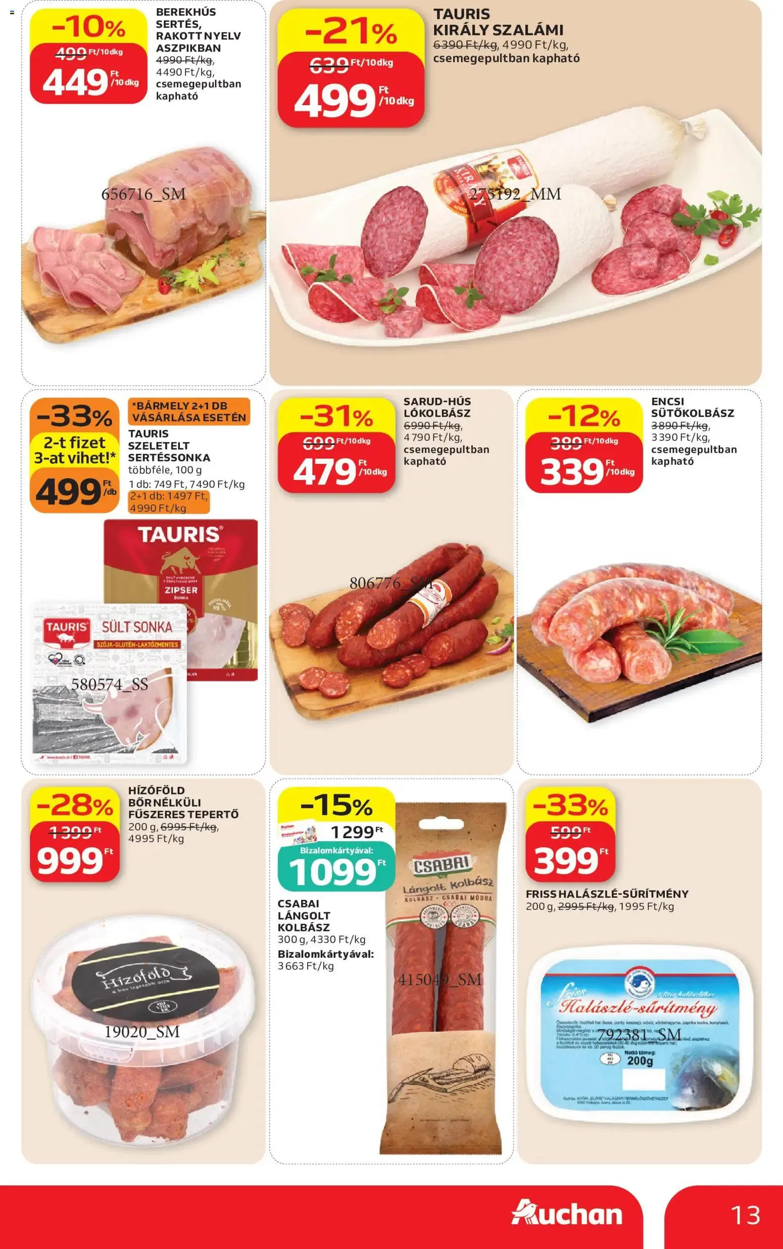Katalógus Auchan hipermarket szeptember 17.-tól szeptember 23.-ig 2026. - Oldal 13