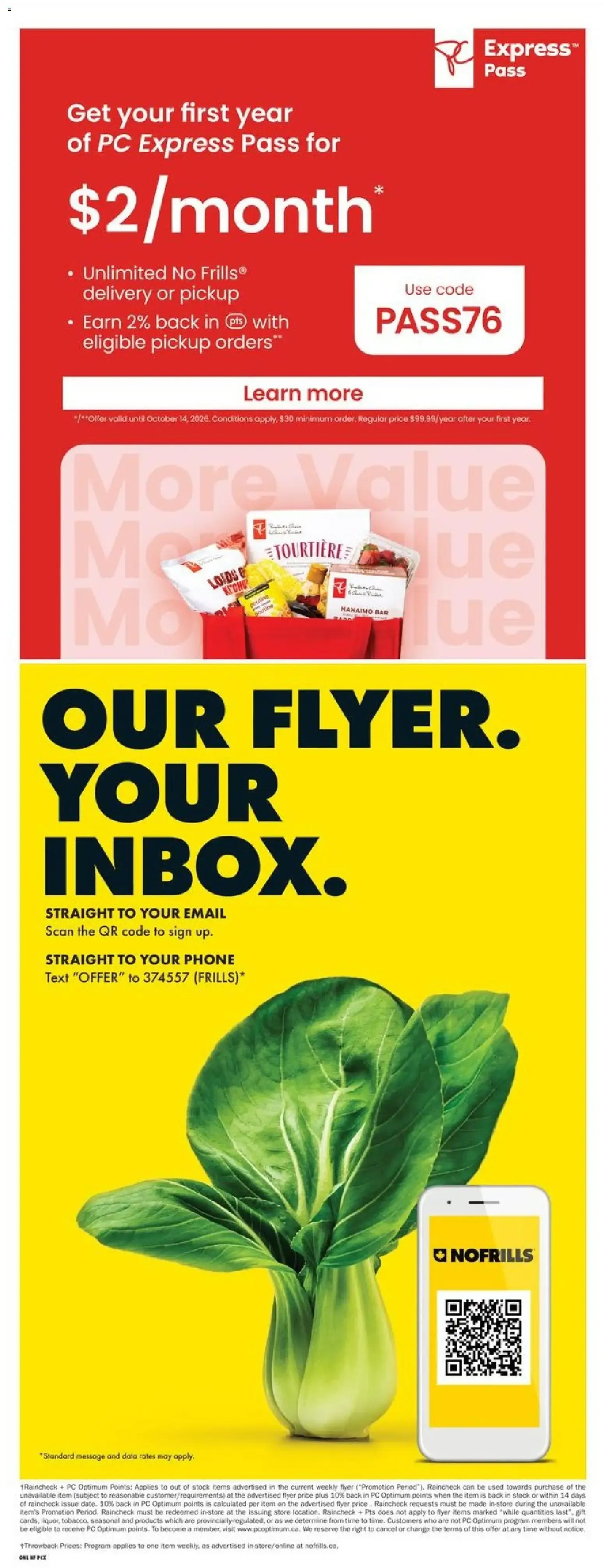 No Frills weekly flyer - AB from Oct 8, 2026 > weekly specials & deals from October 8 to October 14 2026 - flyer page 15