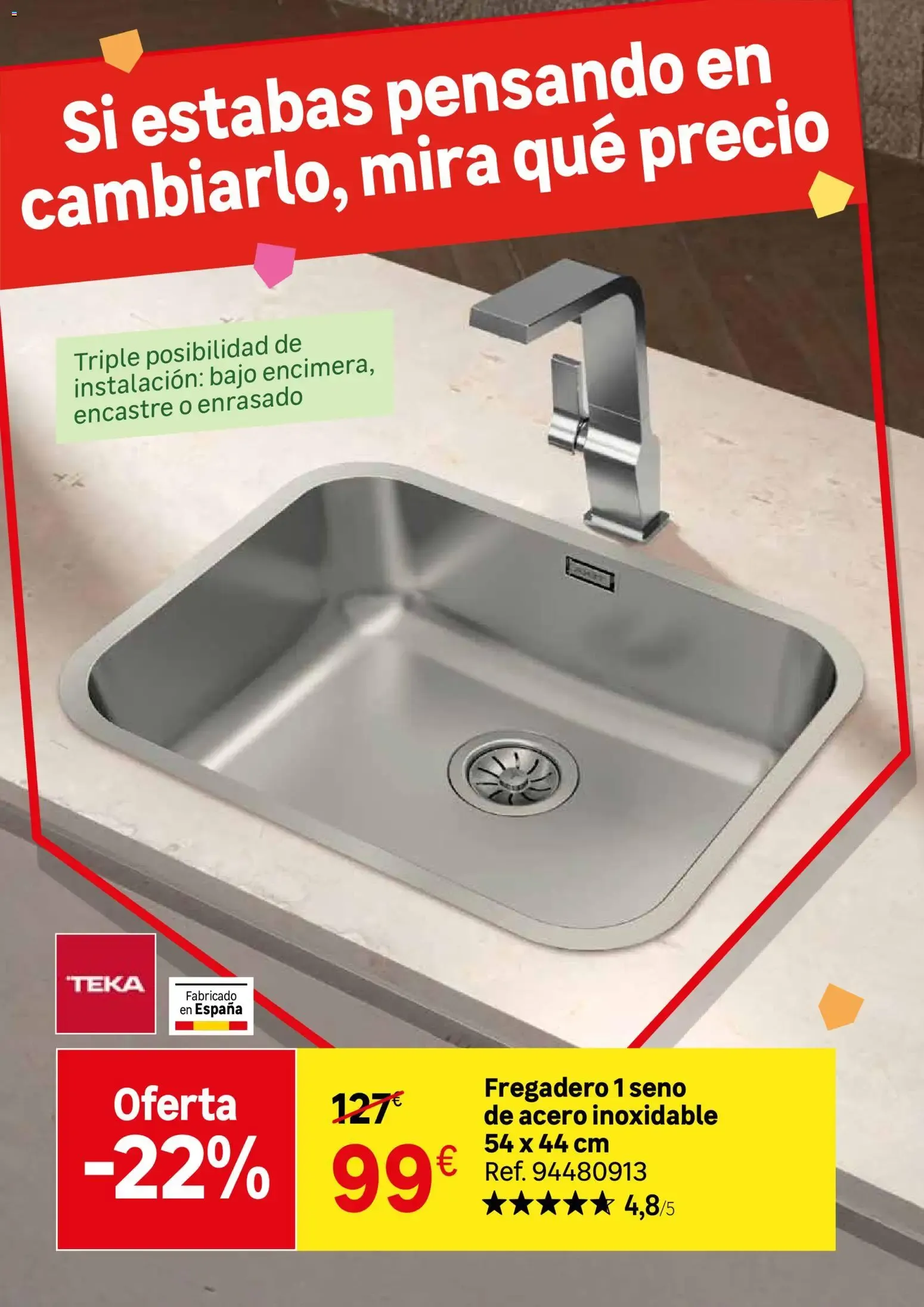 Catálogo de Leroy Merlin Gran fiesta de la casa 29 de septiembre al 19 de octubre 2026 - Página 48