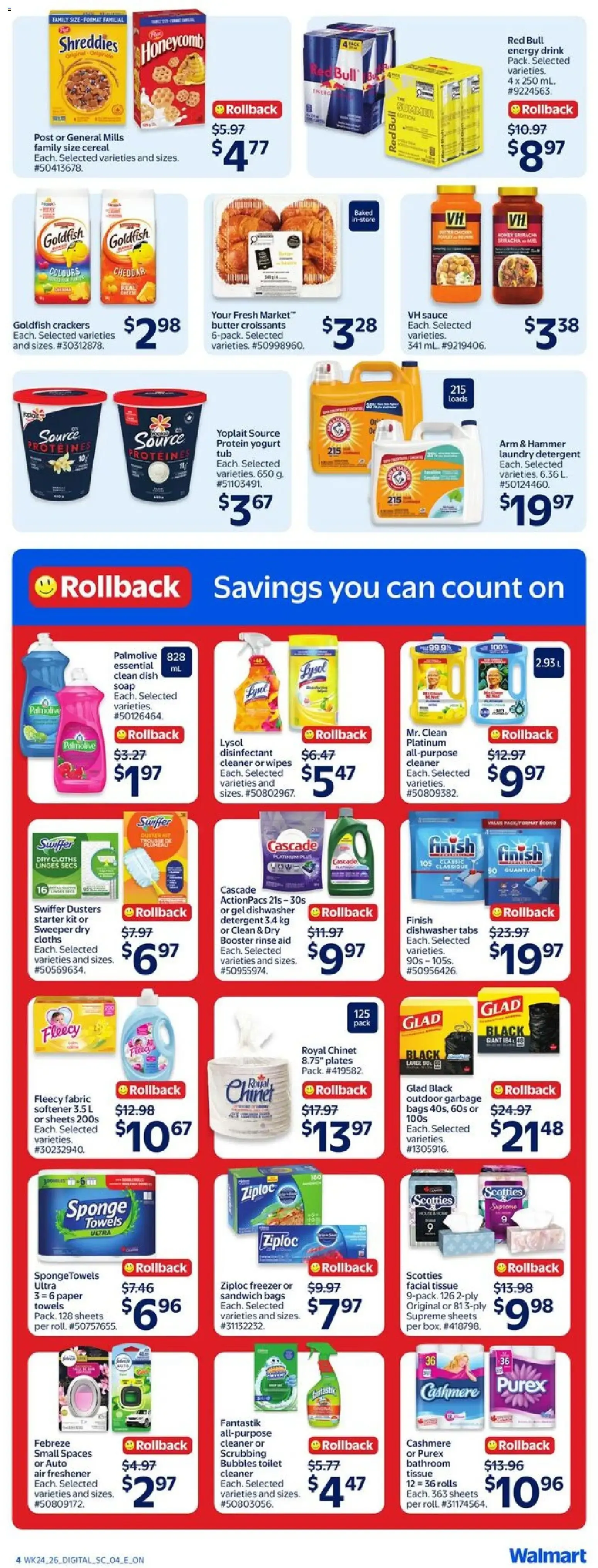 Walmart weekly flyer from Jul 9, 2026 > weekly specials & deals from July 9 to July 15 2026 - flyer page 7