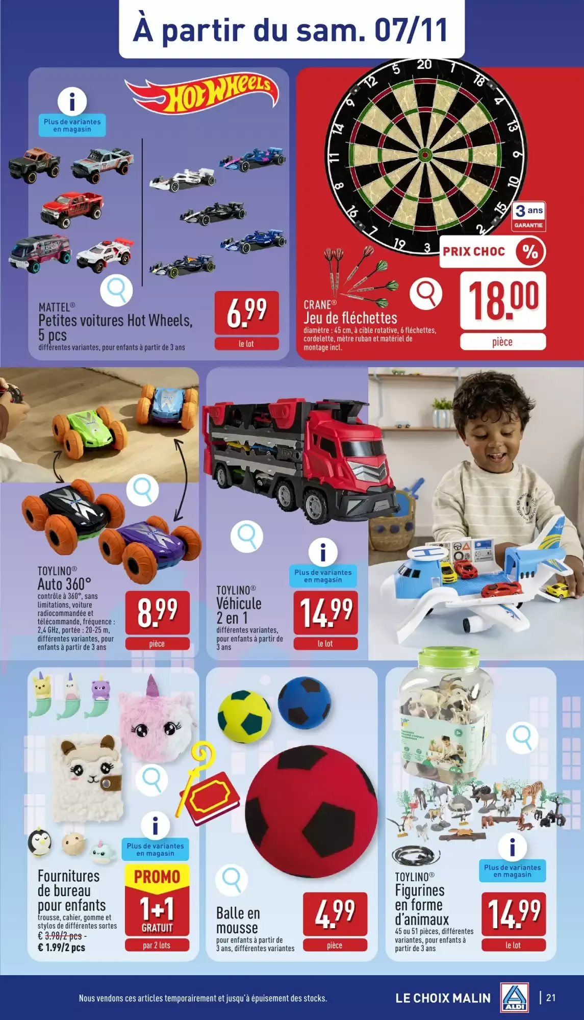 ALDI Dépliant du lun. 02/11 au sam. 07/11 inclus van 2 november tot 7 november 2026 - folder pagina 21