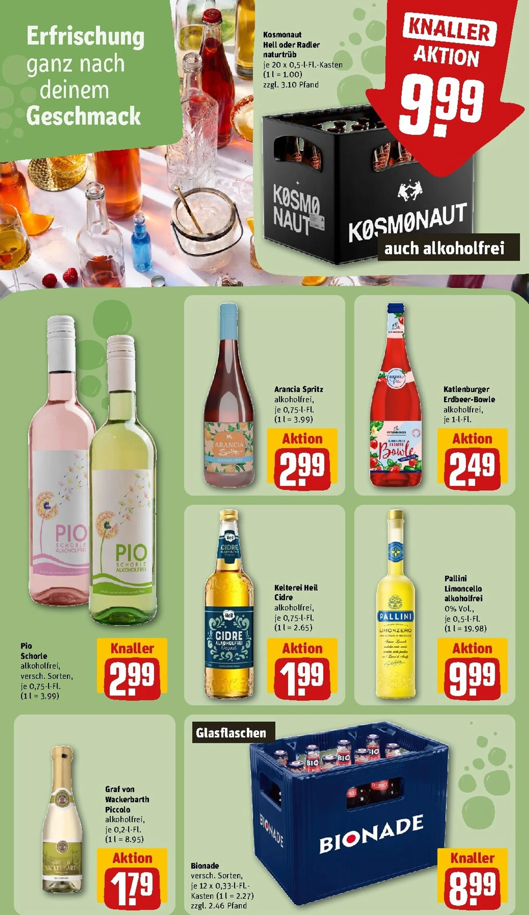 REWE Arina Fester Dein Markt von 24. August bis 30. August 2026 - Prospekt seite 19