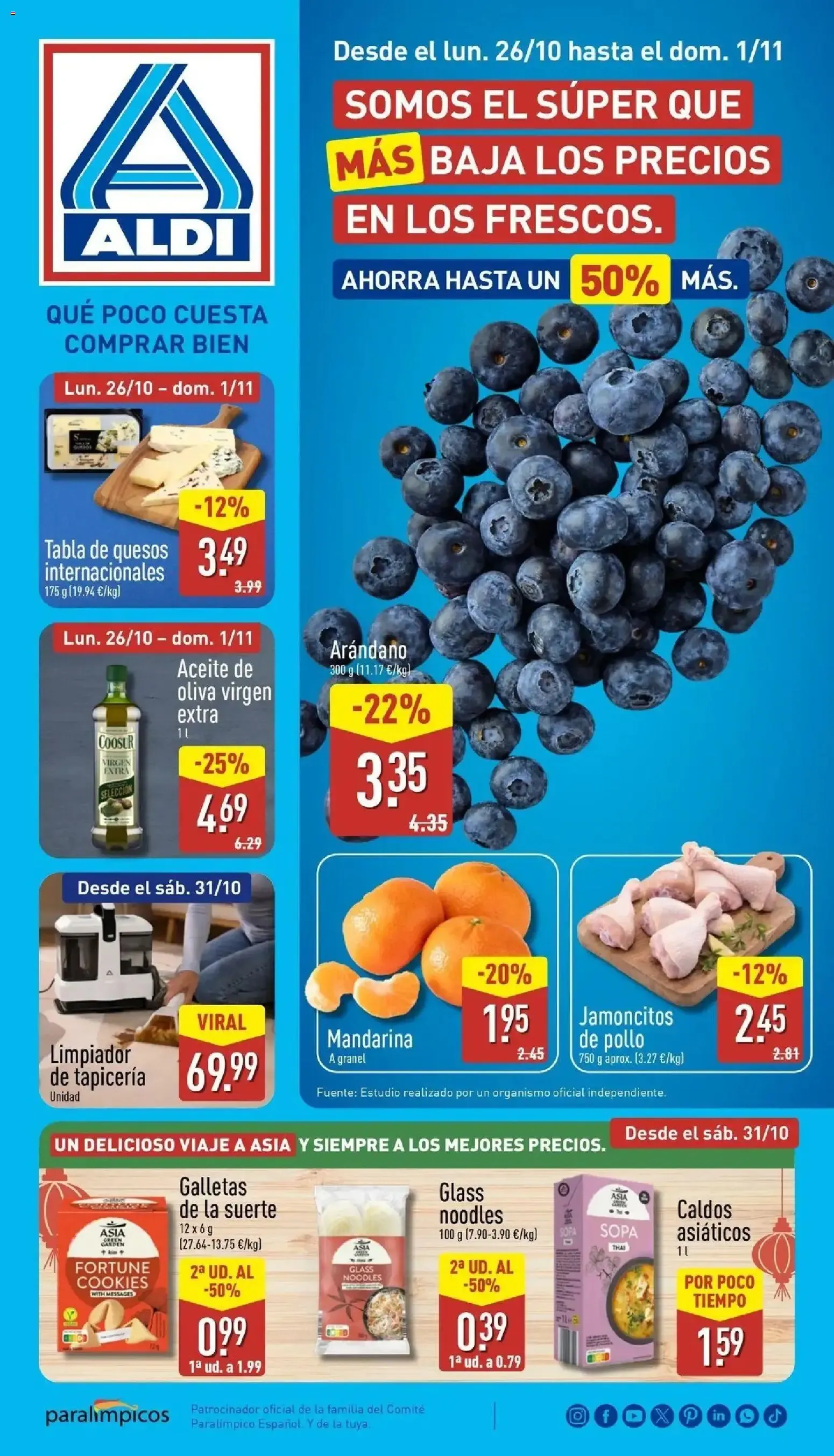 Aldi - Qué poco cuesta comprar bien del 26/10/2026 | Catálogo
