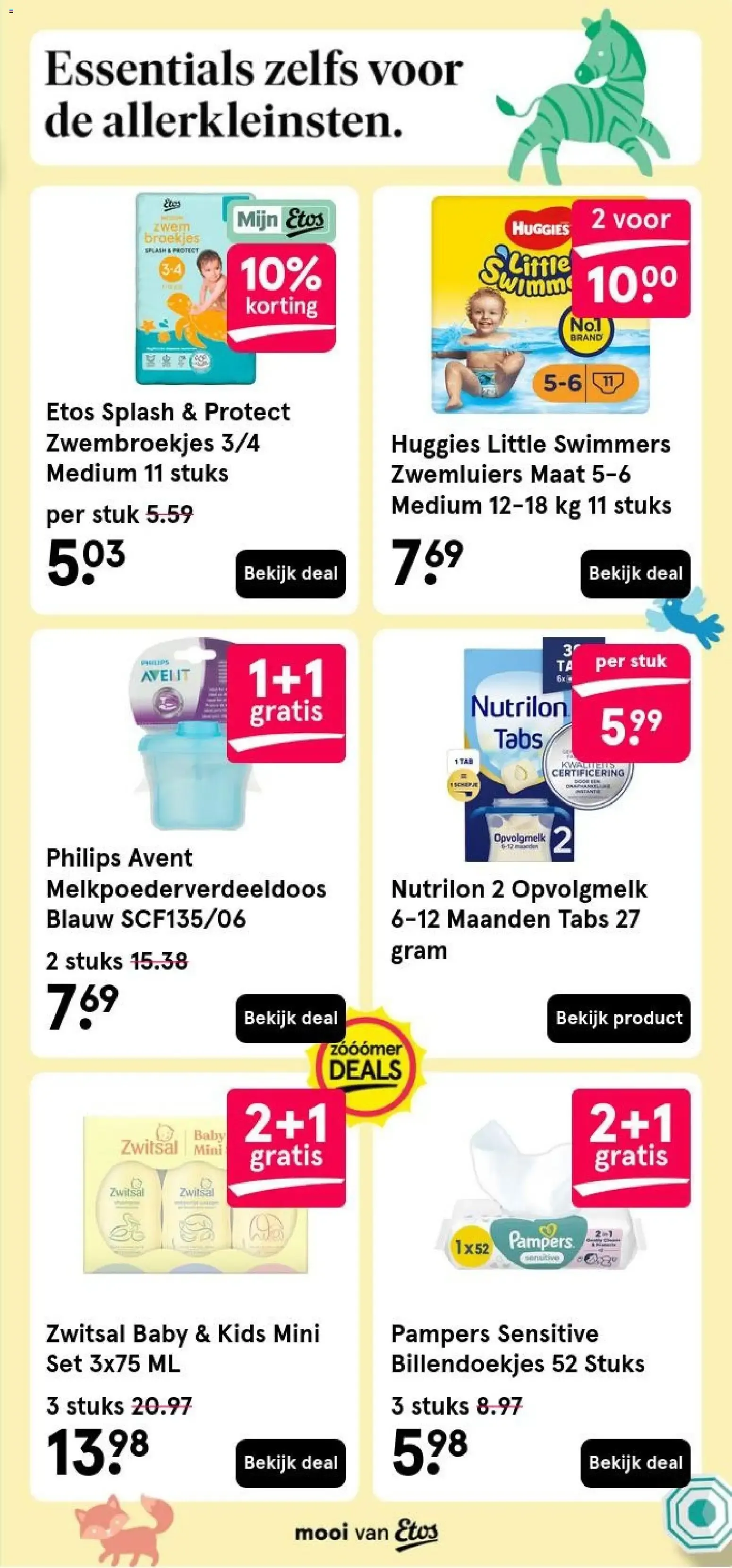 Etos Zóóómer DEALS van 29 juni tot 23 augustus 2026 - Folder pagina 19