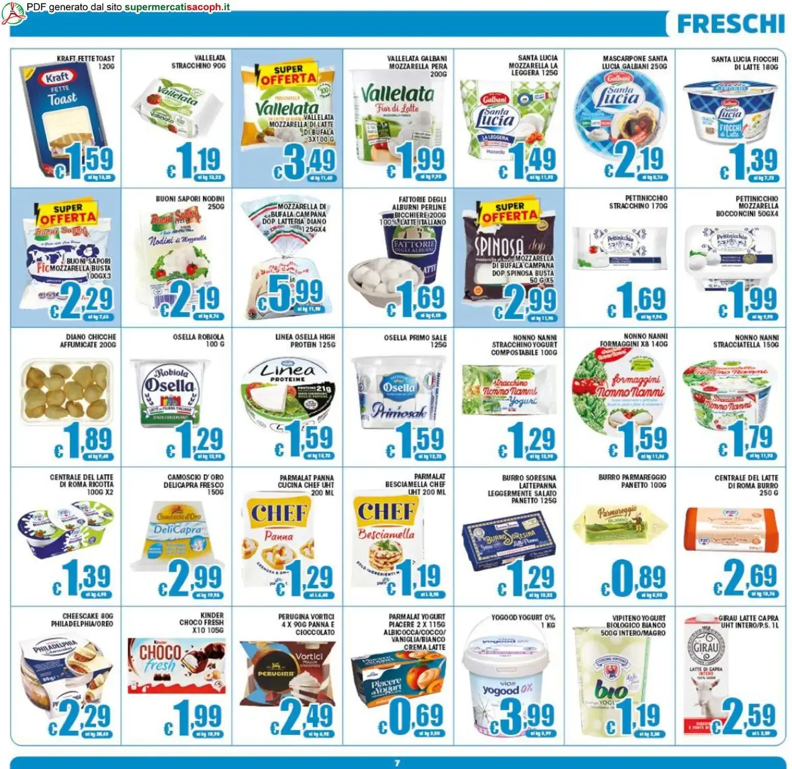 Sacoph volantino dal 10/06/2026 - online Offerte da 10 giugno a 18 giugno di 2026 - Pagina del volantino 7