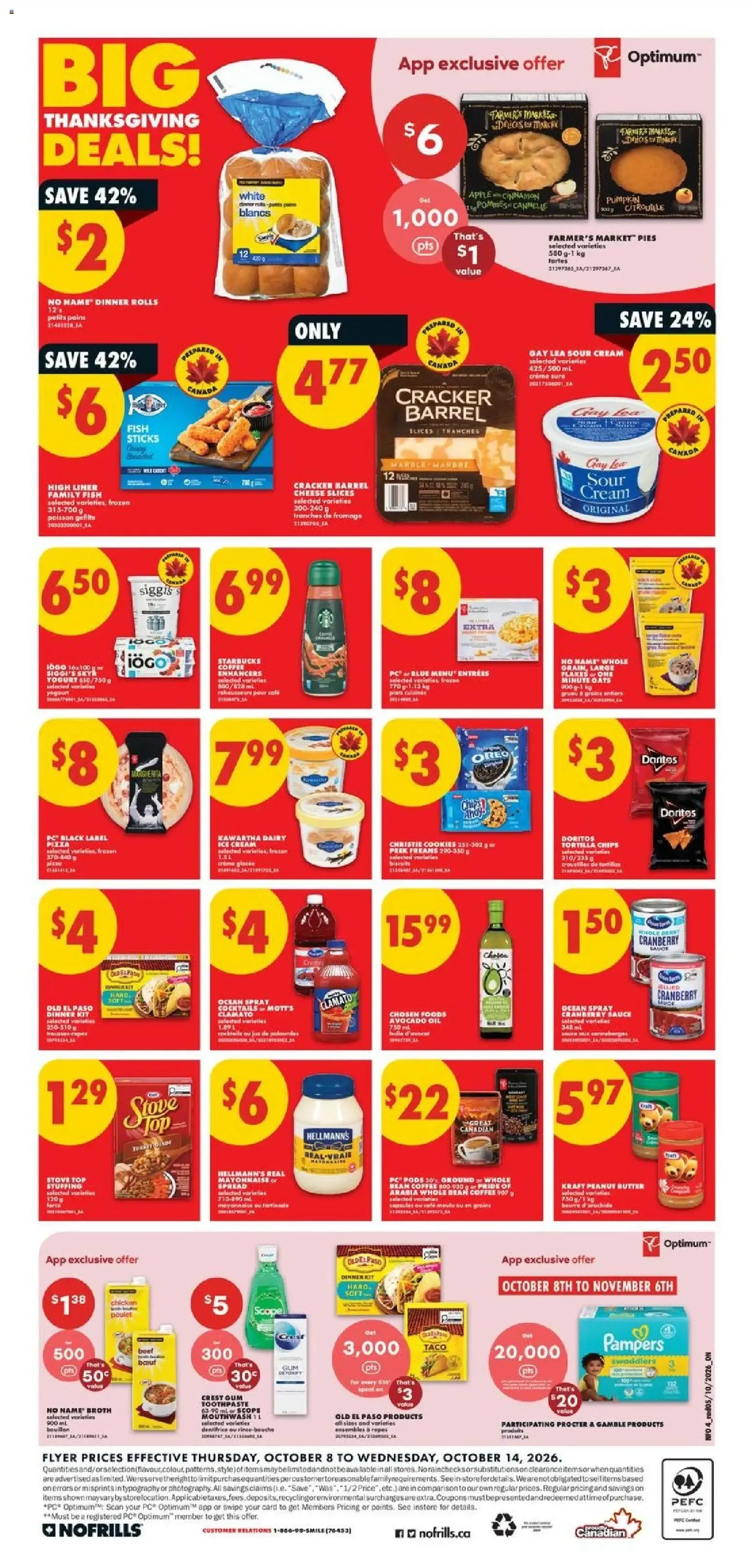 No Frills weekly flyer - ON from Oct 8, 2026 > weekly specials & deals from October 8 to October 14 2026 - flyer page 4
