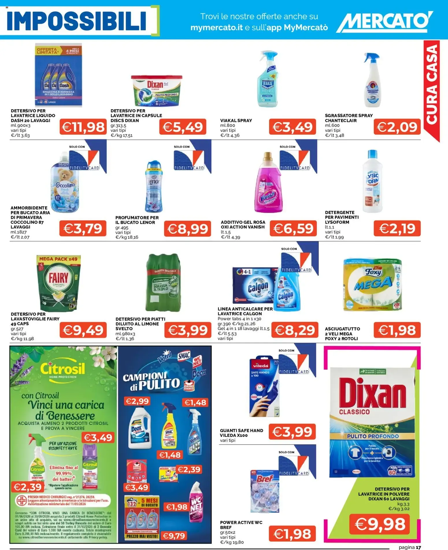 Mercatò volantino dal 13/08/2026 - online Offerte da 13 agosto a 23 agosto di 2026 - Pagina del volantino 17