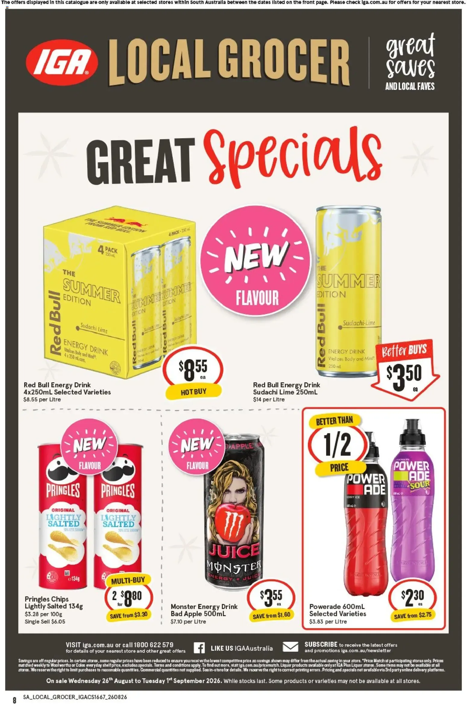 IGA Local Grocer - Catalogue valid from 26 August to 1 September 2026 - page 8