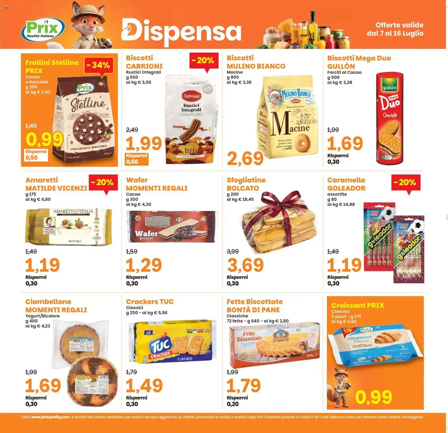 Prix volantino dal 07/07/2026 - online Offerte da 7 luglio a 16 luglio di 2026 - Pagina del volantino 17