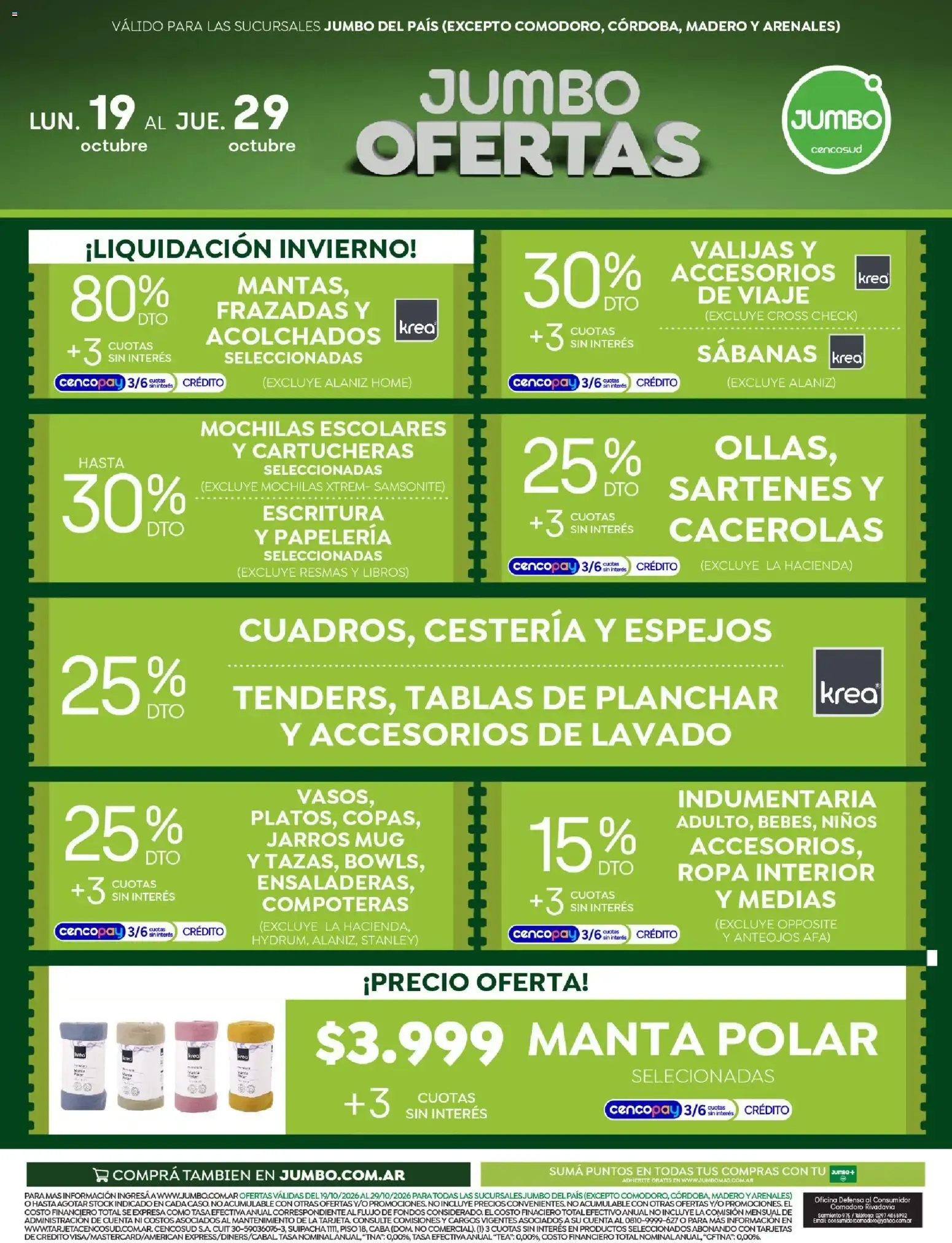 Ofertas de Jumbo - Ofertas | Hogar del 19/10/2026 - 29/10/2026 19 de octubre al 29 de octubre 2026 - Página 1 del catálogo