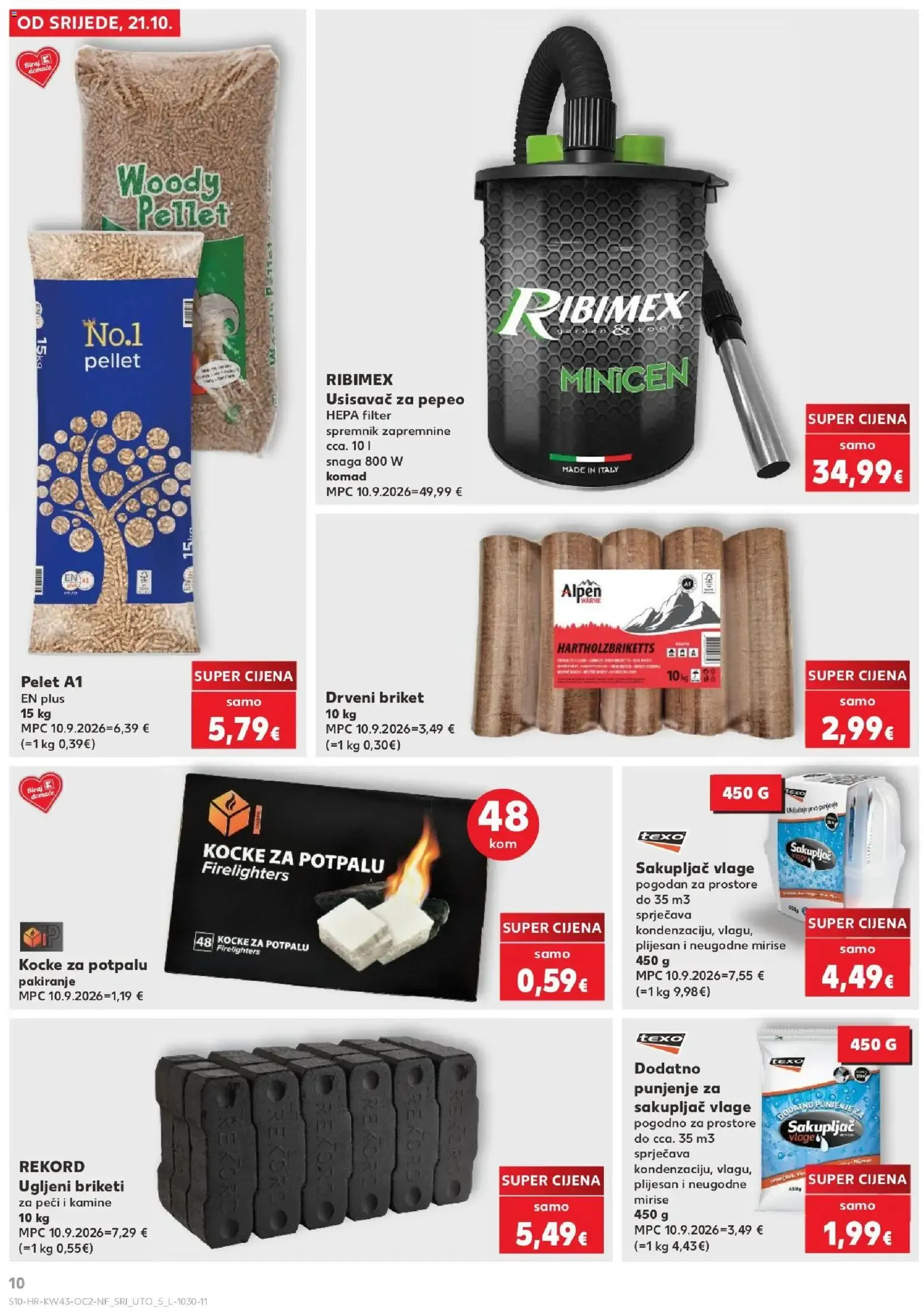 Katalog Kaufland Katalog novi od 21.10.2026 na listanje > letak digitalni od 21. listopada do 27. listopada 2026. - Pregled Stranica 10
