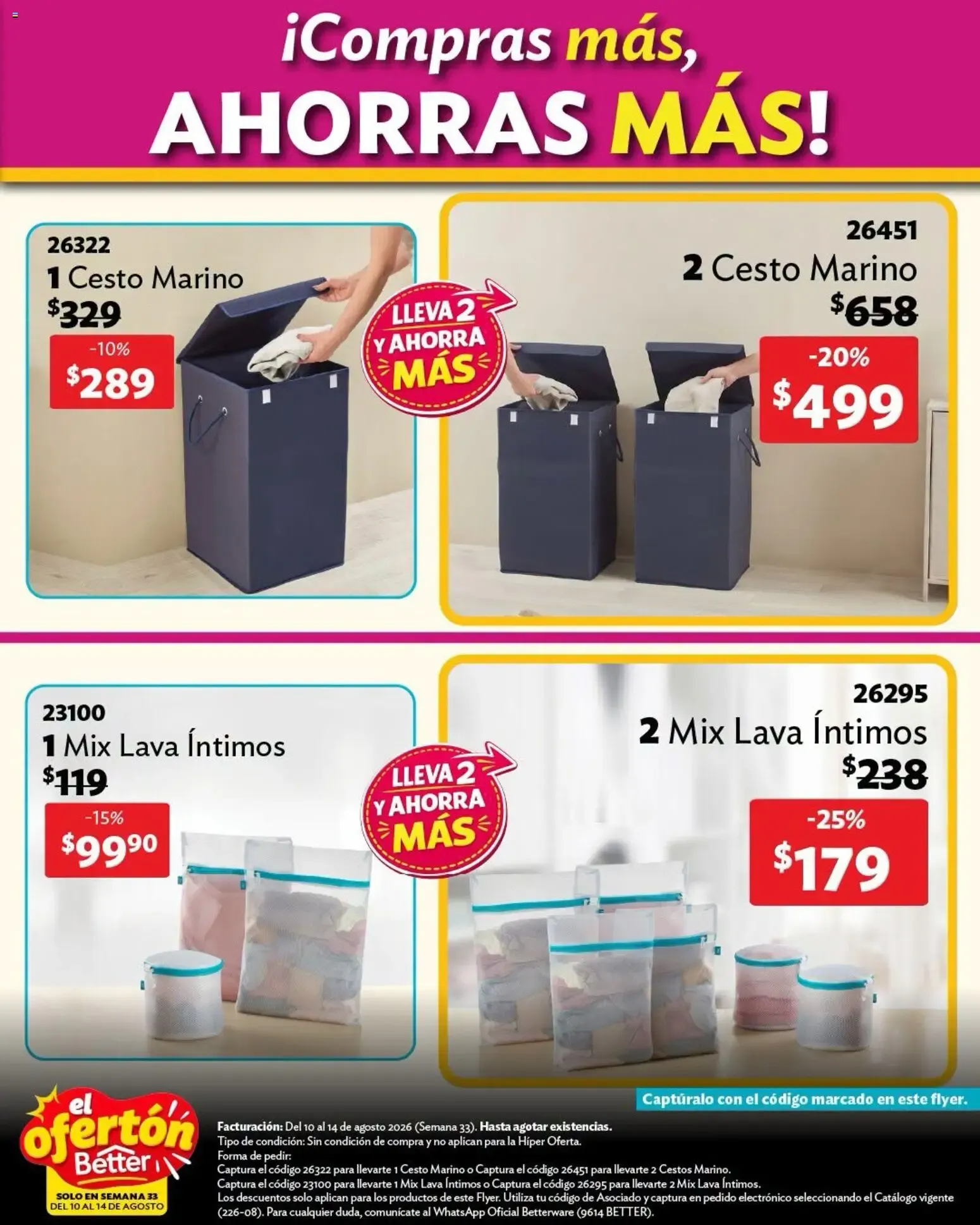 Catálogo de El Ofertón Betterware de Agosto 10 de agosto al 14 de agosto 2026 - Pagina 9