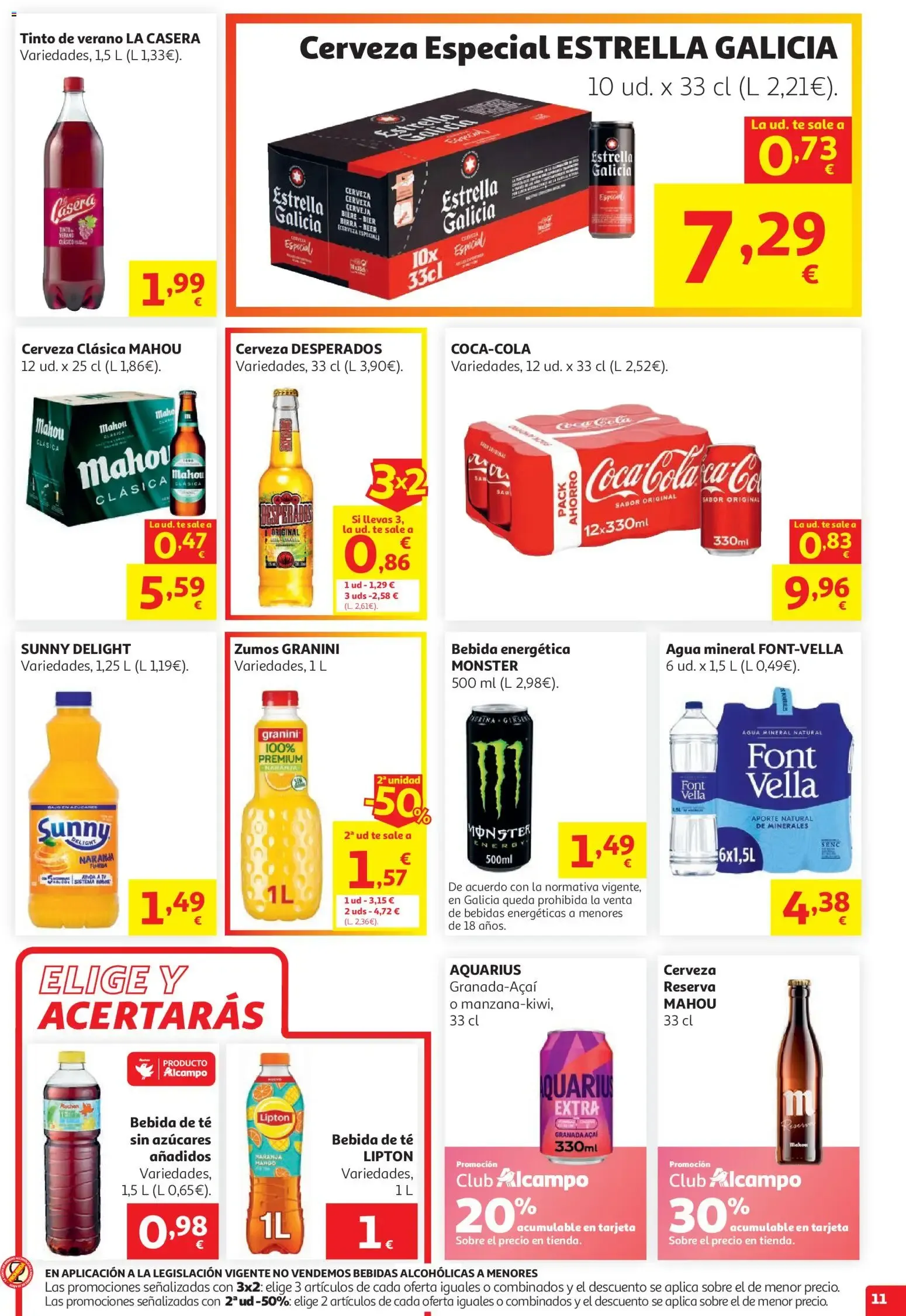 Catálogo de Alcampo: Come fácil en verano 29 de julio al 12 de agosto 2026 - Página 11