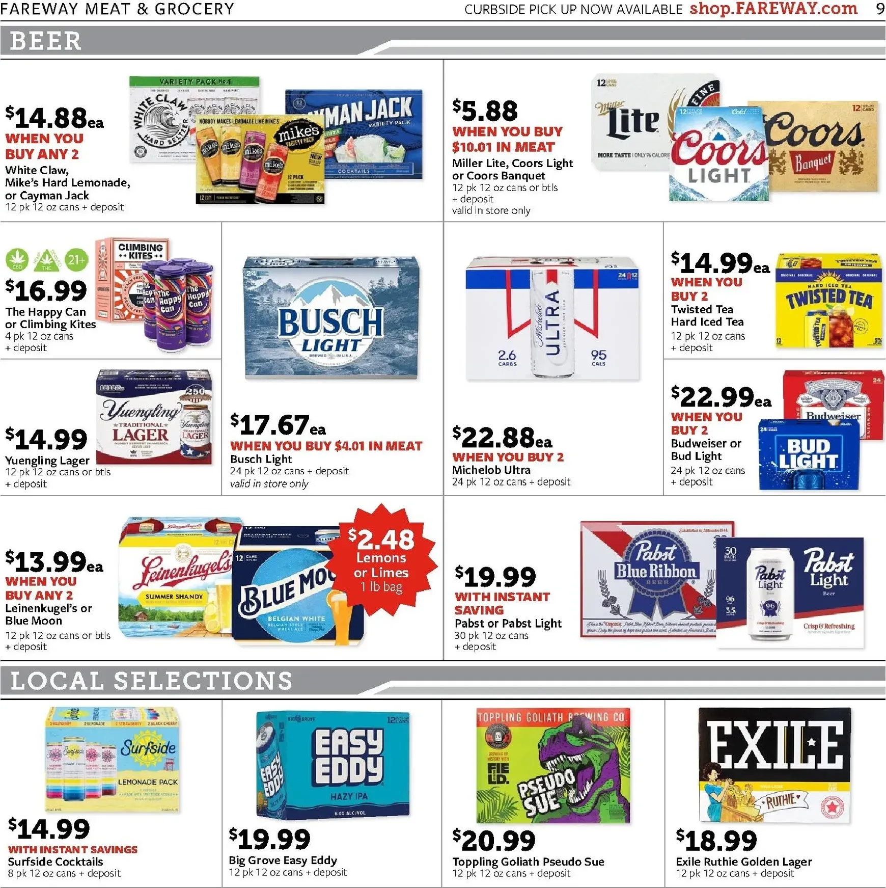 Weekly ad Current Fareway leaflet valid from Monday 06/29/2026 to Saturday 07/04/2026 from June 29 to July 4 2026 - Page 9