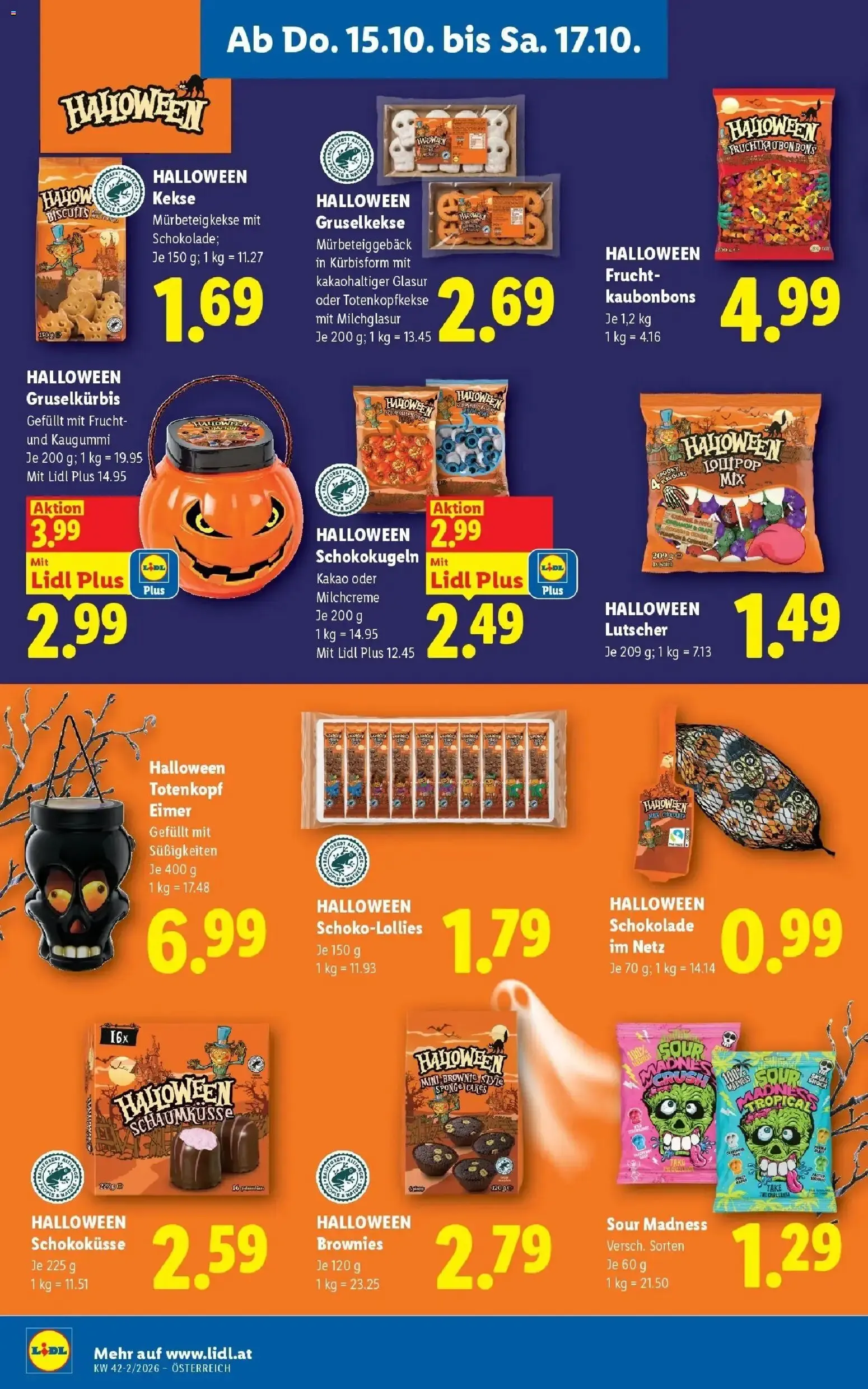 Lidl Flugblatt - Wien ab 15.10.2026 - Angebote ab donnerstag von 15. Oktober bis 17. Oktober 2026 - Flugblätt seite  16