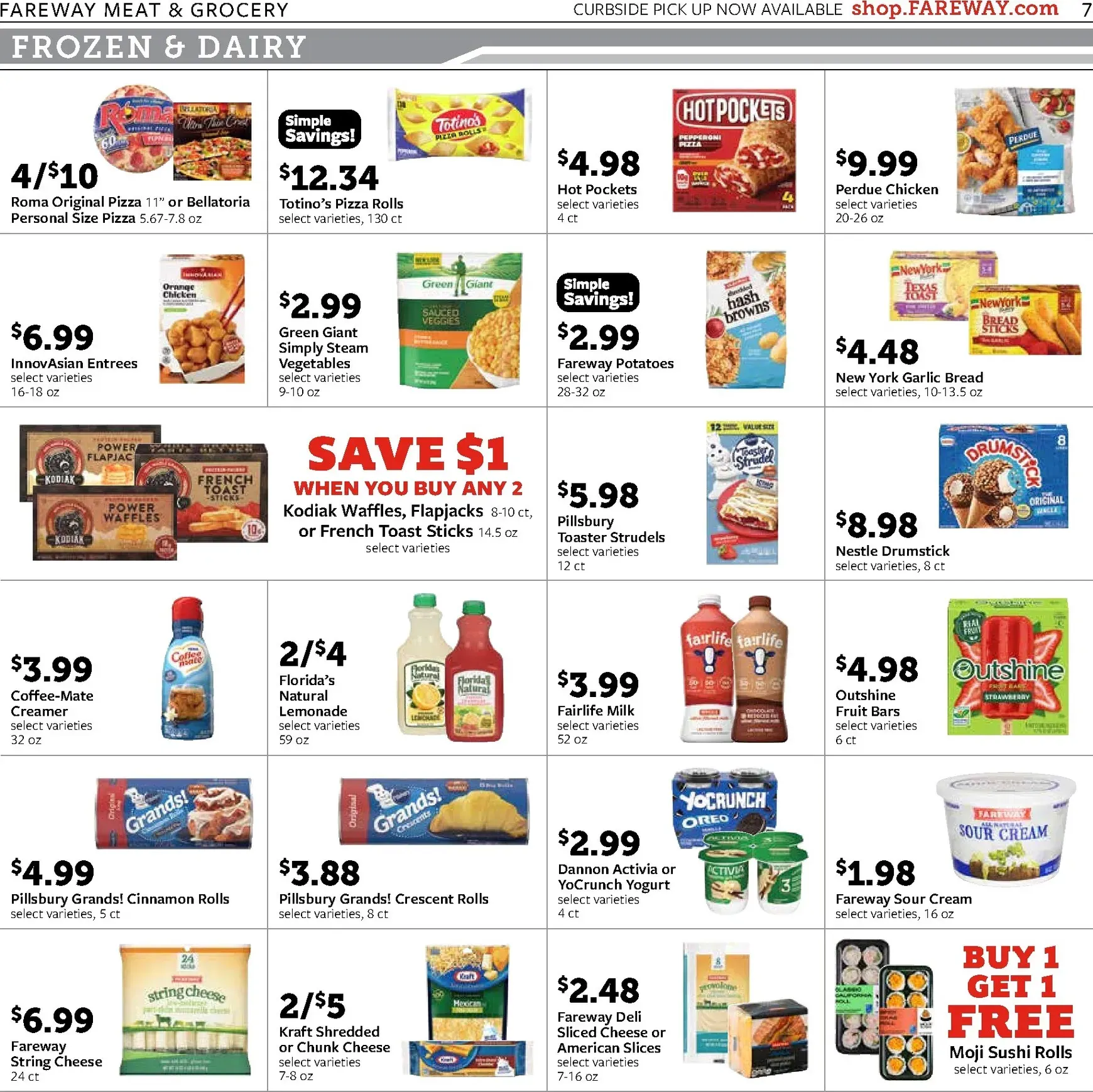 Weekly promotion Fareway - Back to Savings spanning from August 17 to August 22 2026 - Page 7 for Catalogue 365