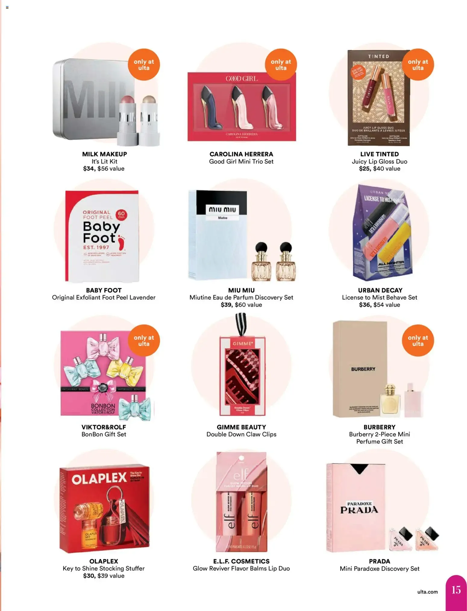 Weekly ad Ulta Beauty Holiday 2026 Gift Guide from October 11 to November 21 2026 - Page 15
