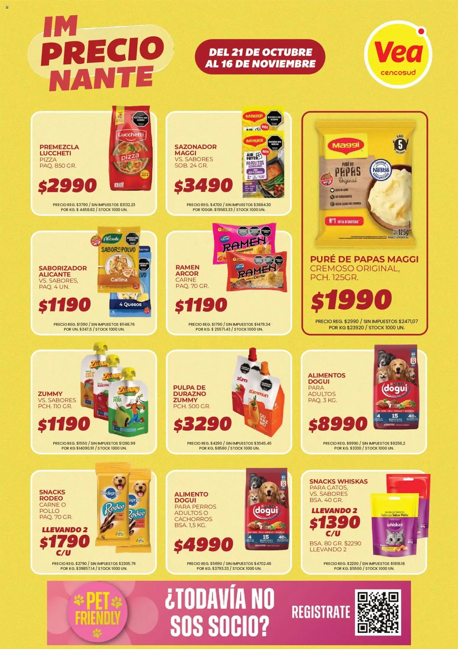 Ofertas de Vea - Folleto imPRECIOnante Córdoba del 21/10/2026 - 16/11/2026 21 de octubre al 16 de noviembre 2026 - Página 6 del catálogo