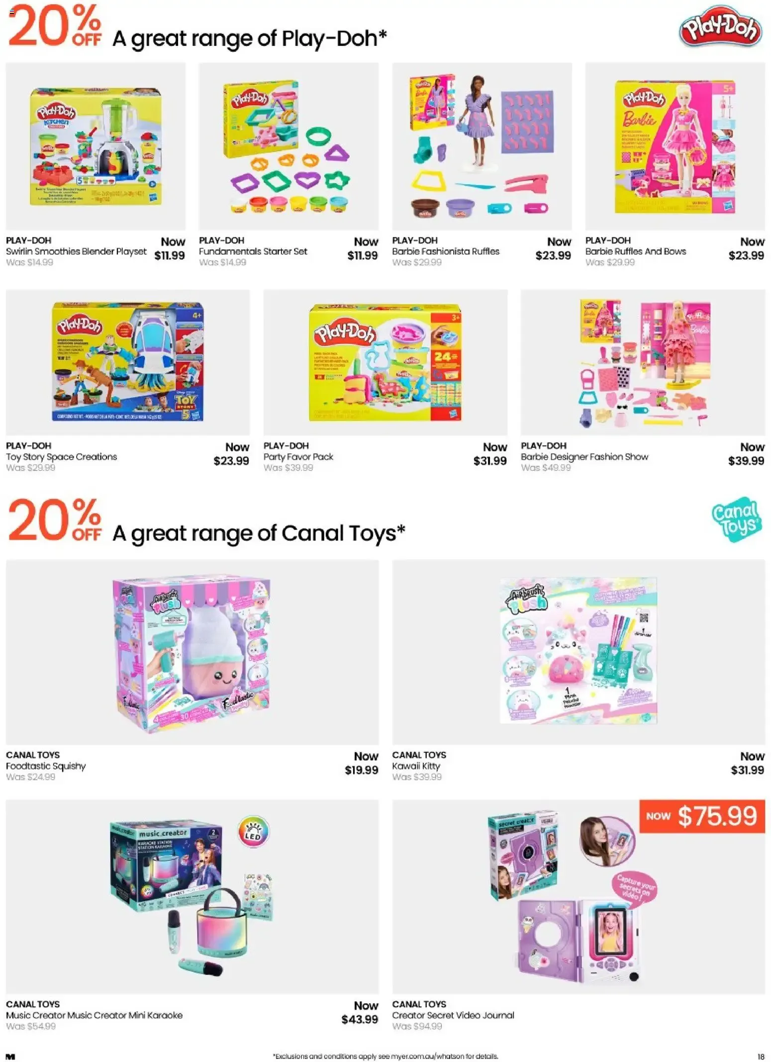 Myer - Toy Sale - 22/06/2026 > weekly / monthly specials - Catalogue valid from 22 June to 19 July 2026 - page 18