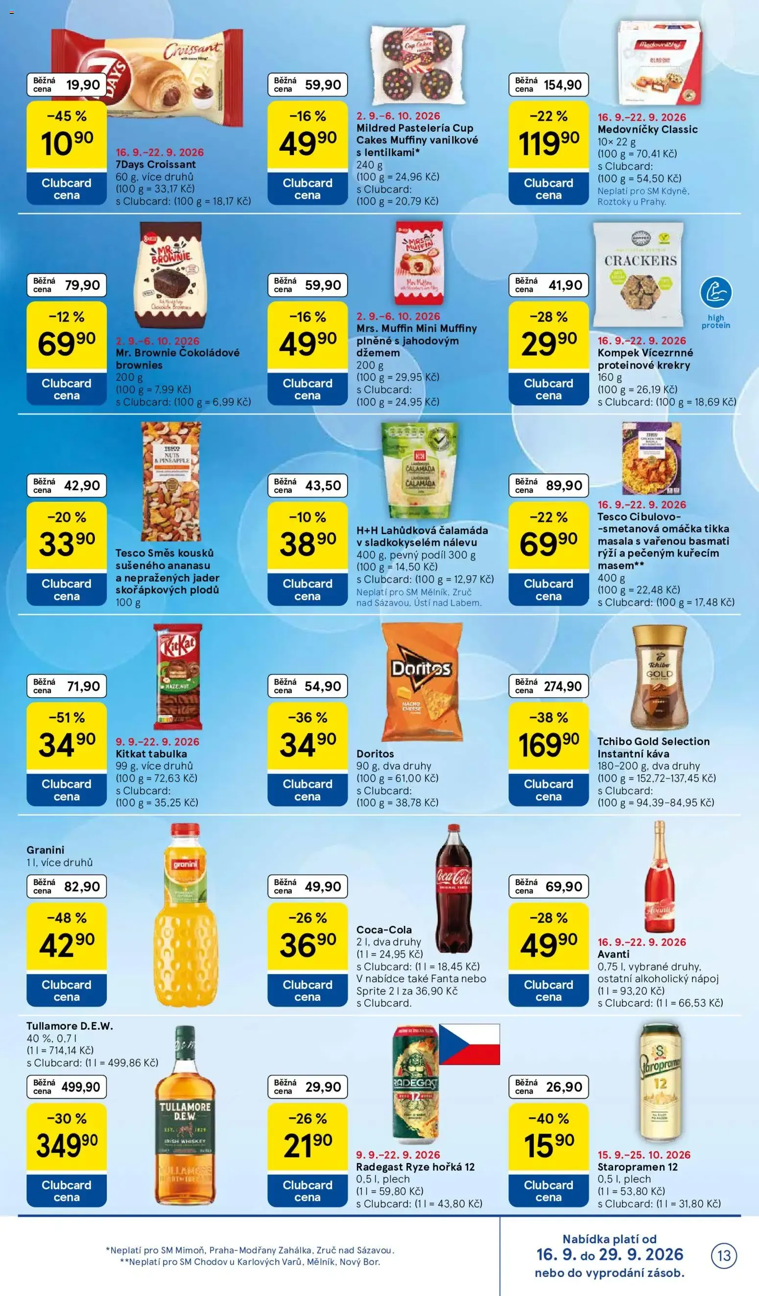 Tesco leták na tento + příští týden 16.09.2026 - 16. září 22. září 2026 - Page 13