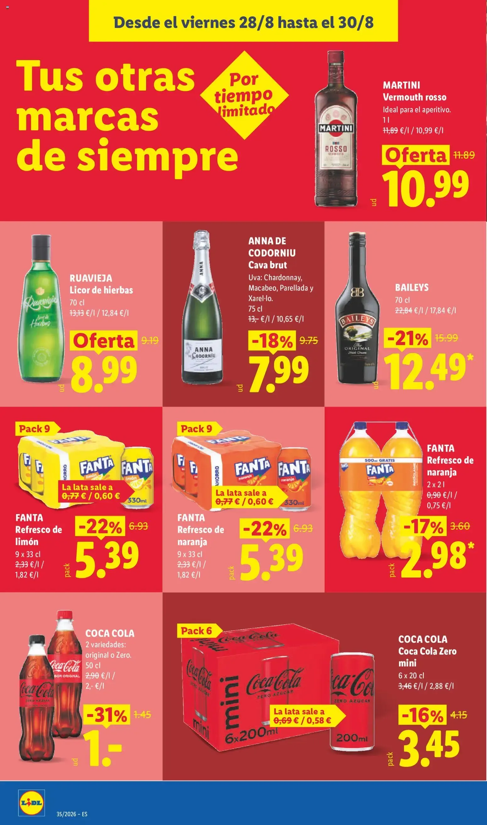 Catálogo de Lidl: Ahorra el doble - Ofertas 24 de agosto al 30 de agosto 2026 - Página 38