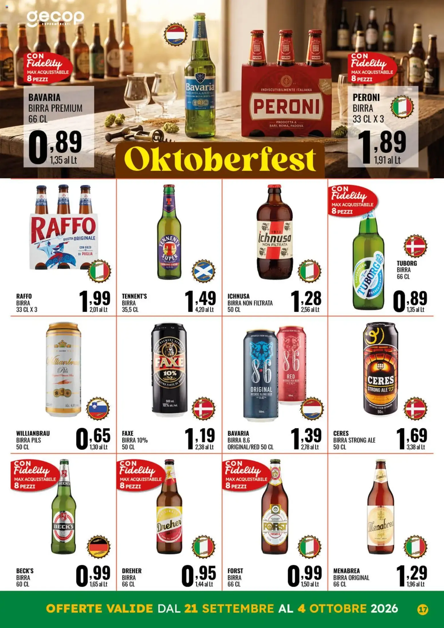 Nuovo GECOP volantino dal 21/09/2026 > offerte anteprima 🛍️ da 21 settembre a 4 ottobre di 2026 - Pagina del volantino 17