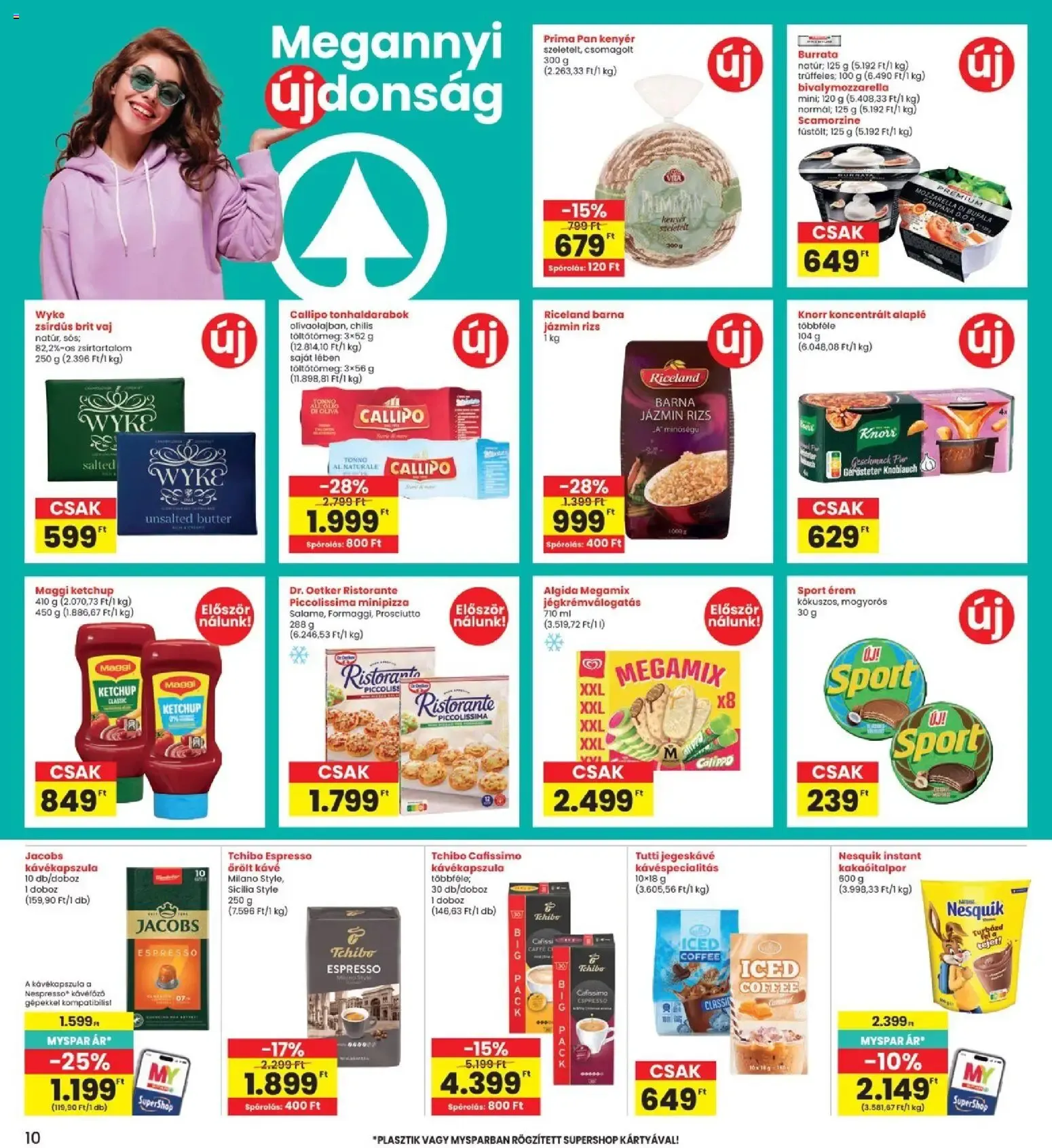 Katalógus Interspar akciós újság - 2026.07.16. -tól/töl > akció, lapozható szórólap 🛍️ július 16.-tól július 22.-ig 2026. - Oldal 10