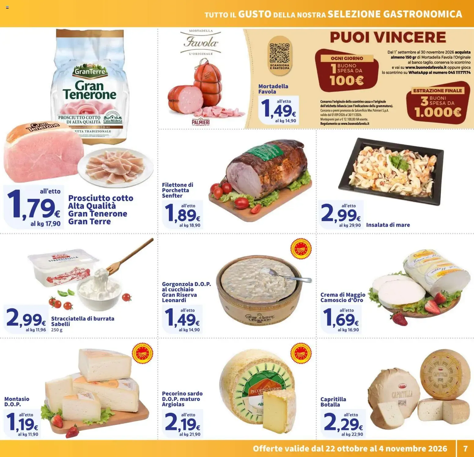 + Gusto - Prezzo da 22 ottobre a 4 novembre di 2026 - Pagina del volantino 7