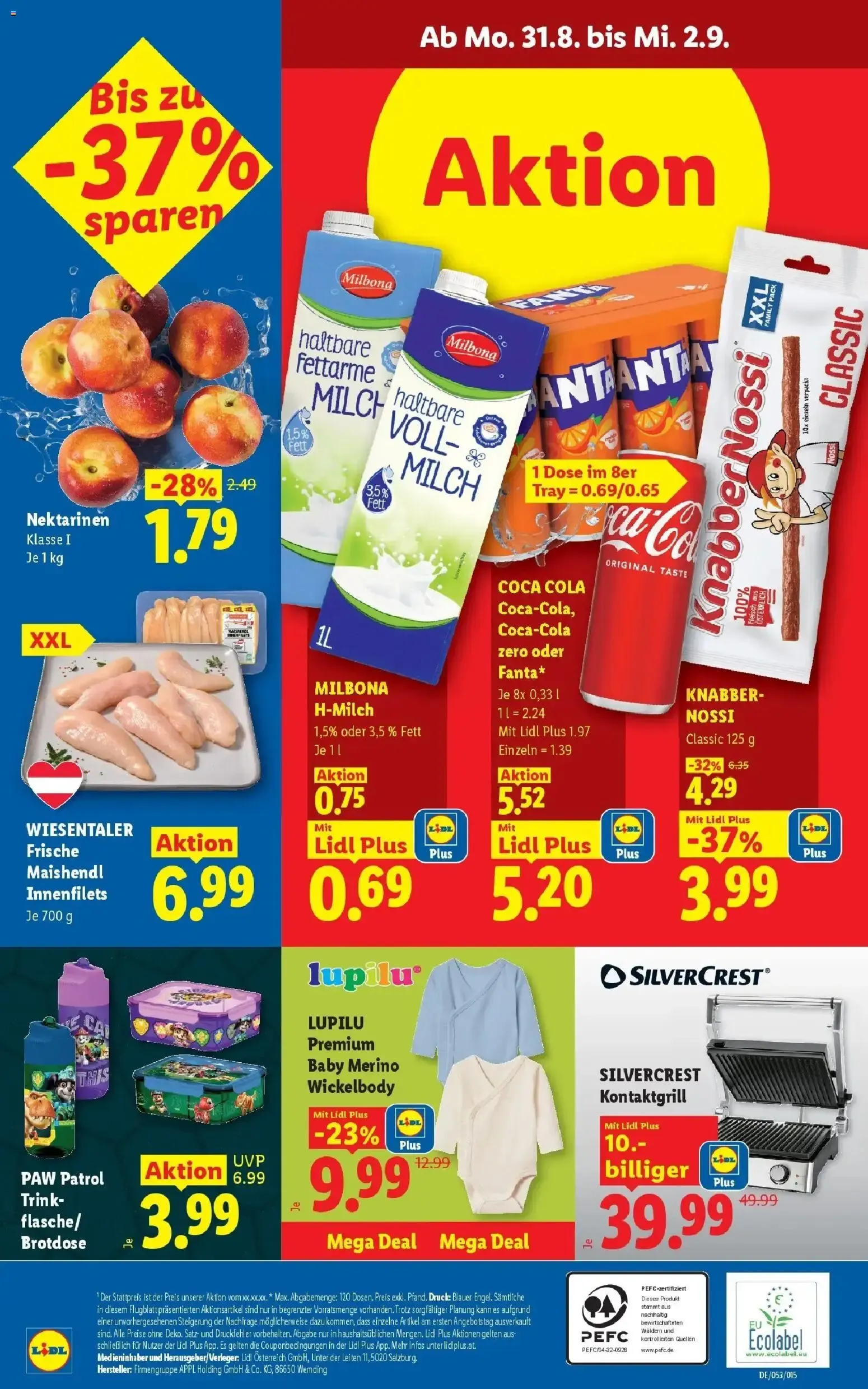 Lidl XXL Angebote von 27. August bis 29. August 2026 - Flugblätt seite  29